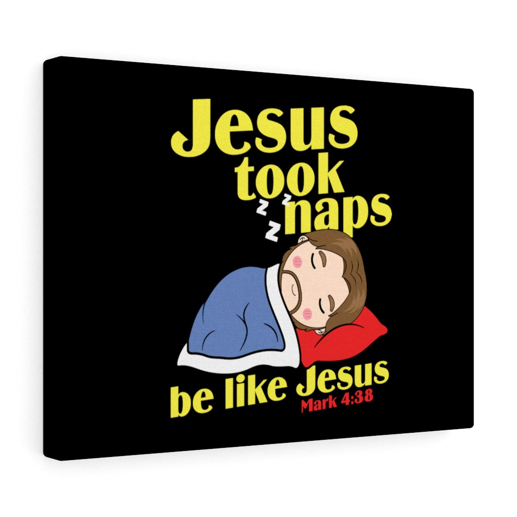 Be Like Jesus Mark 4:38 Bible Verse Canvas Christian Wall Art Ready to Hang Unframed-Express Your Love Gifts