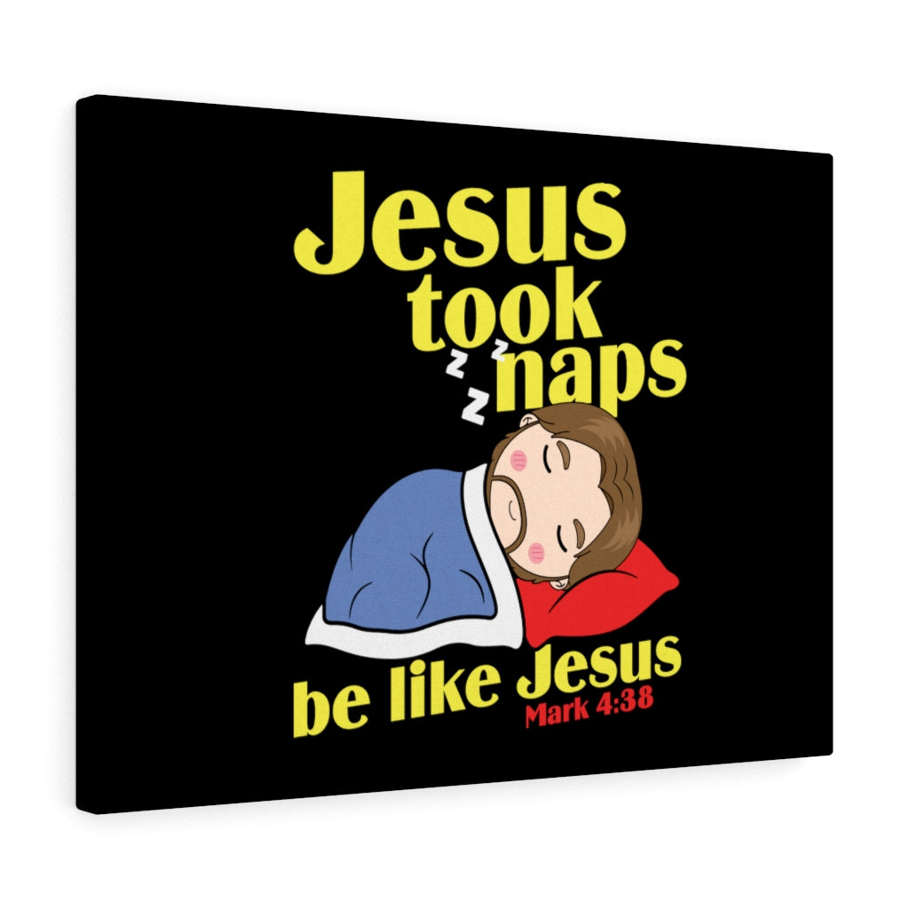 Be Like Jesus Mark 4:38 Bible Verse Canvas Christian Wall Art Ready to Hang Unframed-Express Your Love Gifts