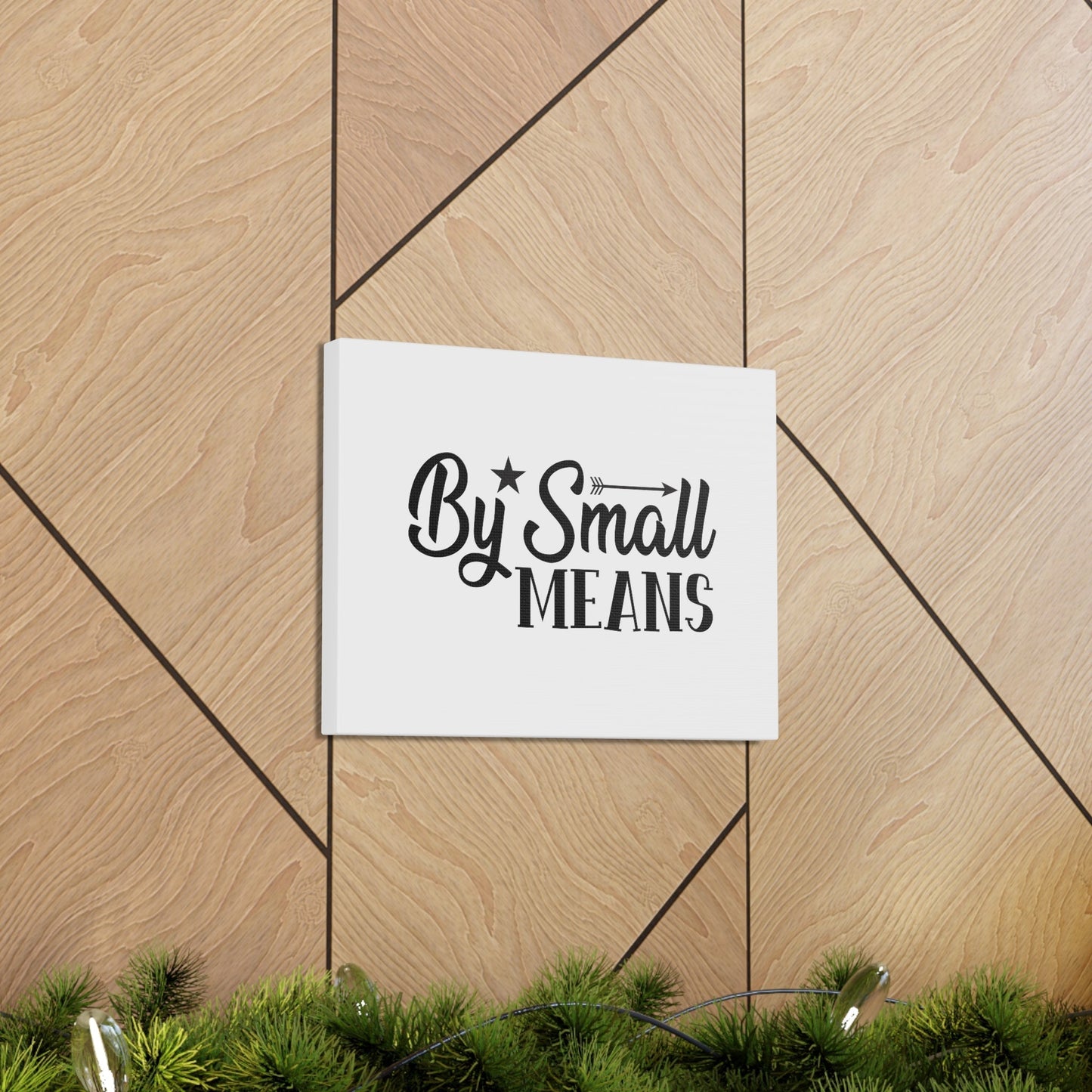 By Small Means Alma 37:6 Christian Wall Art Bible Verse Print Ready to Hang Unframed-Express Your Love Gifts