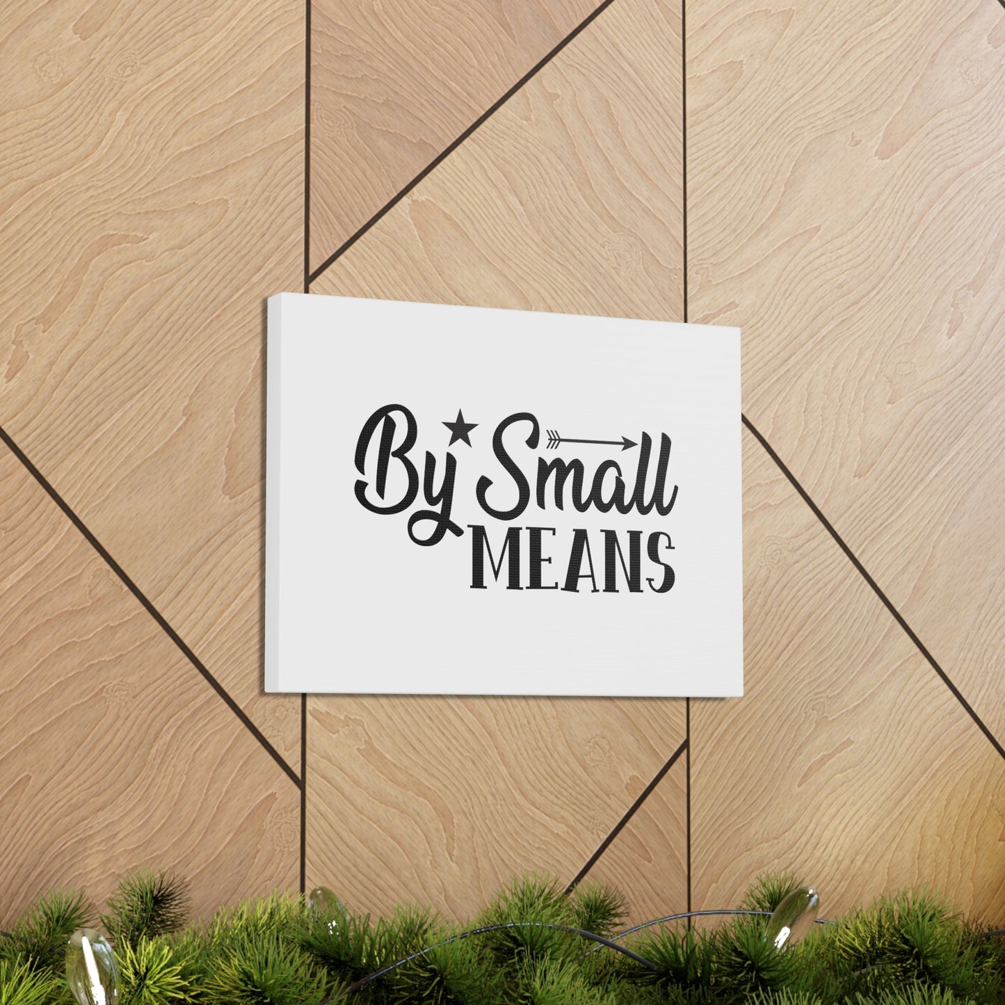 By Small Means Alma 37:6 Christian Wall Art Bible Verse Print Ready to Hang Unframed-Express Your Love Gifts