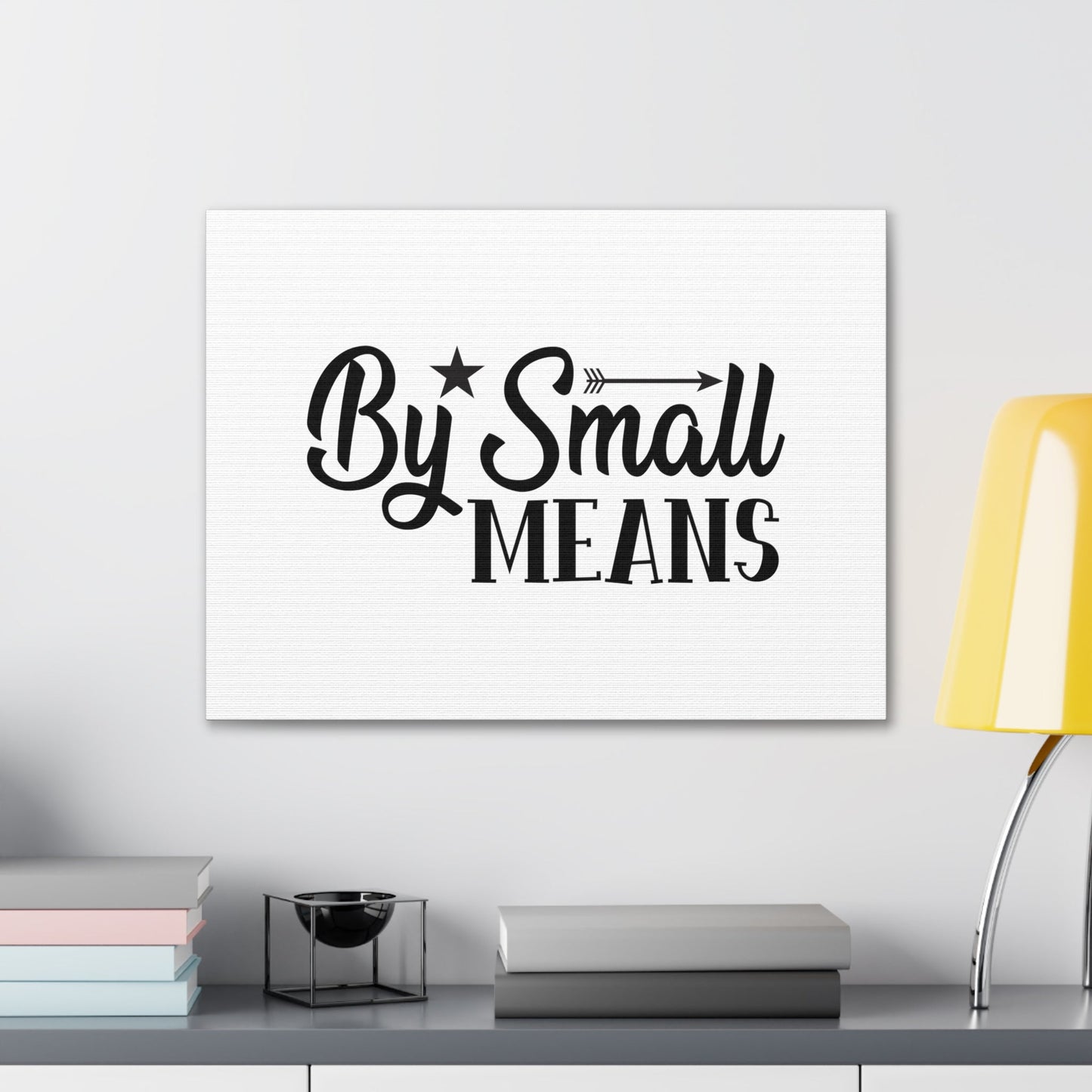 By Small Means Alma 37:6 Christian Wall Art Bible Verse Print Ready to Hang Unframed-Express Your Love Gifts