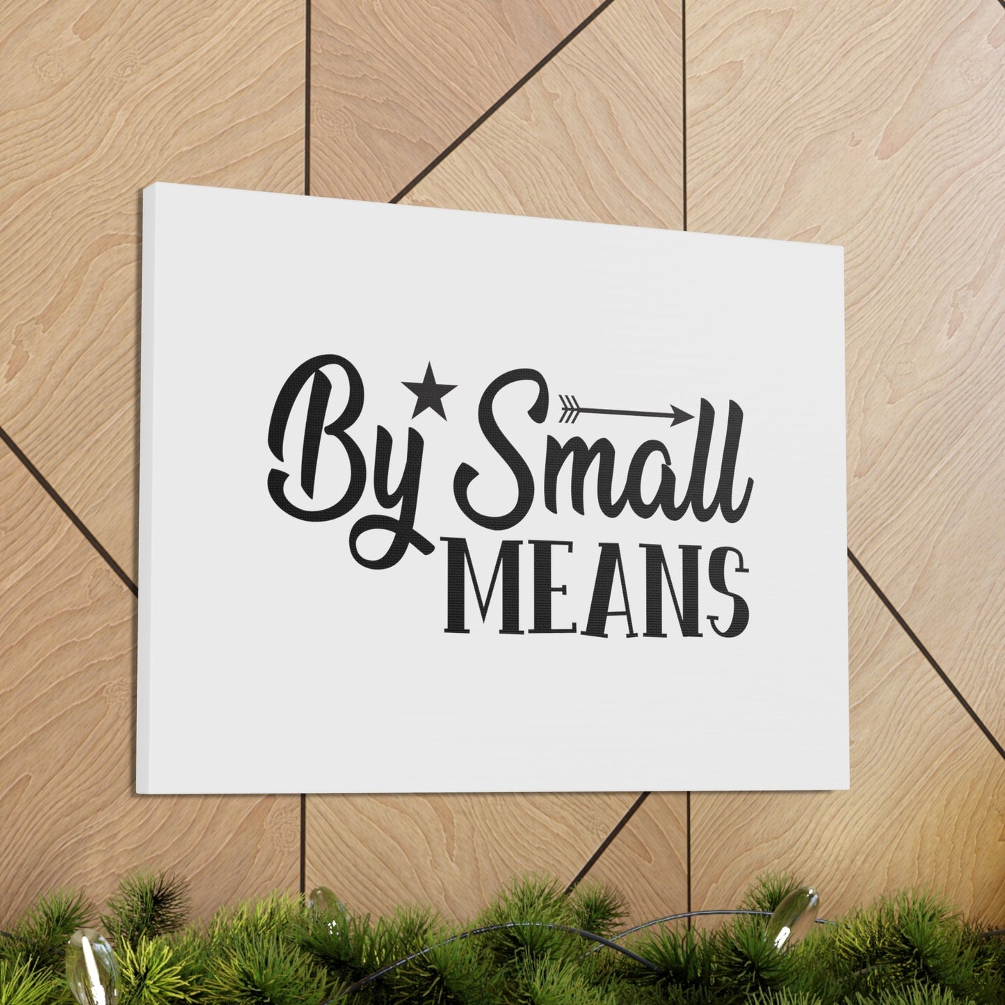 By Small Means Alma 37:6 Christian Wall Art Bible Verse Print Ready to Hang Unframed-Express Your Love Gifts