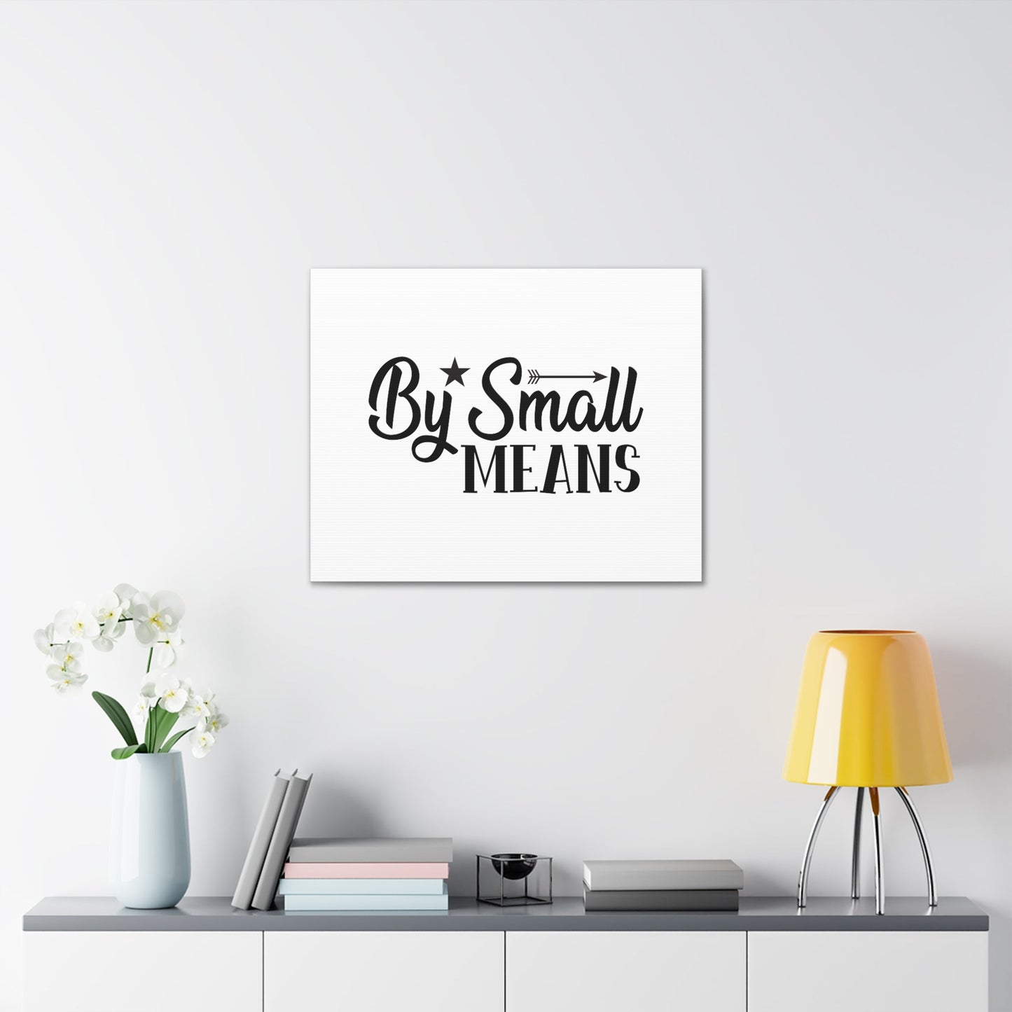 By Small Means Alma 37:6 Christian Wall Art Bible Verse Print Ready to Hang Unframed-Express Your Love Gifts