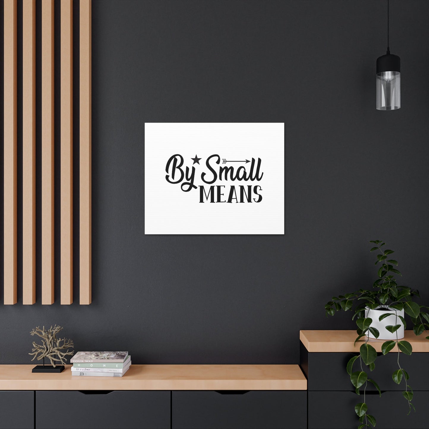 By Small Means Alma 37:6 Christian Wall Art Bible Verse Print Ready to Hang Unframed-Express Your Love Gifts