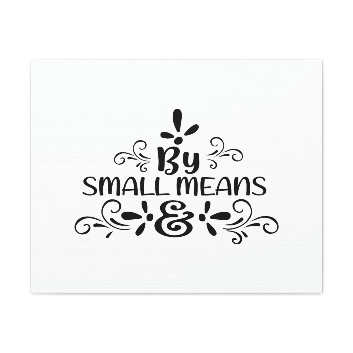 By Small Means Colossians 3:2 Christian Wall Art Bible Verse Print Ready to Hang Unframed-Express Your Love Gifts