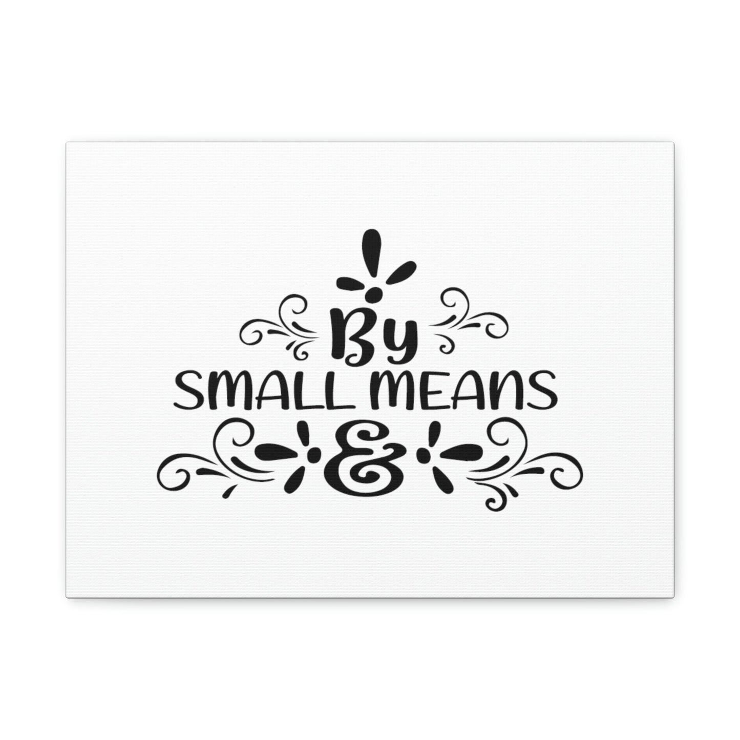 By Small Means Colossians 3:2 Christian Wall Art Bible Verse Print Ready to Hang Unframed-Express Your Love Gifts