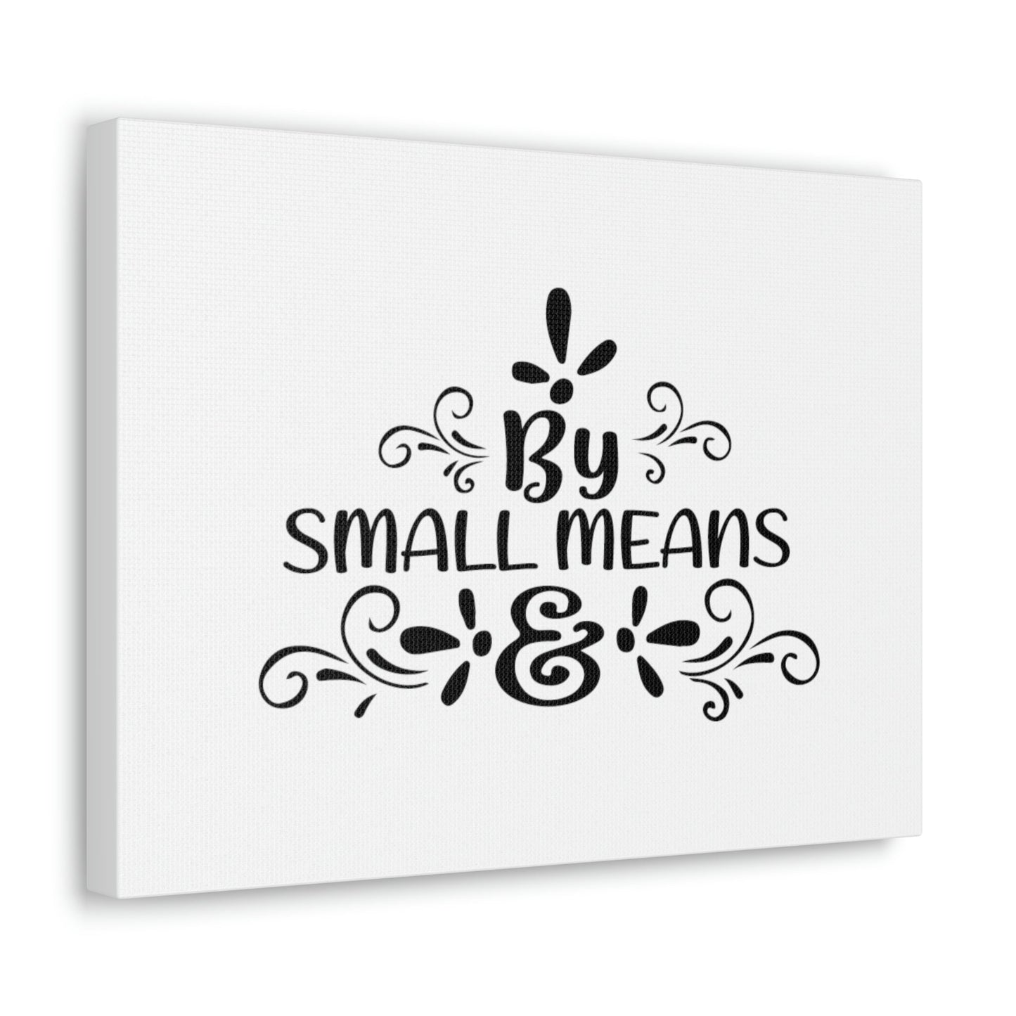 By Small Means Colossians 3:2 Christian Wall Art Bible Verse Print Ready to Hang Unframed-Express Your Love Gifts