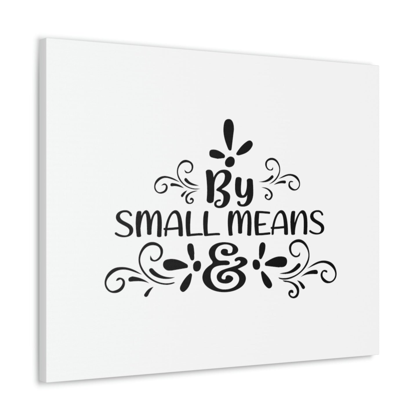 By Small Means Colossians 3:2 Christian Wall Art Bible Verse Print Ready to Hang Unframed-Express Your Love Gifts