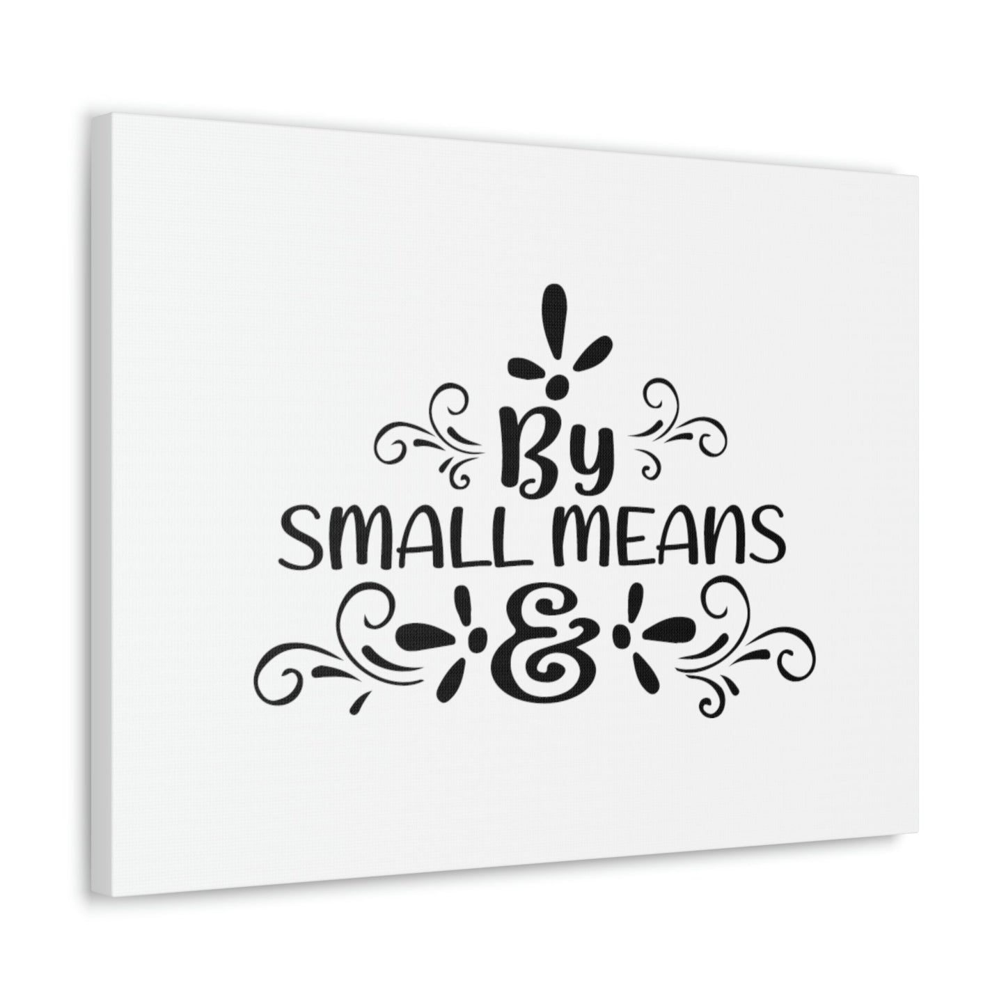 By Small Means Colossians 3:2 Christian Wall Art Bible Verse Print Ready to Hang Unframed-Express Your Love Gifts