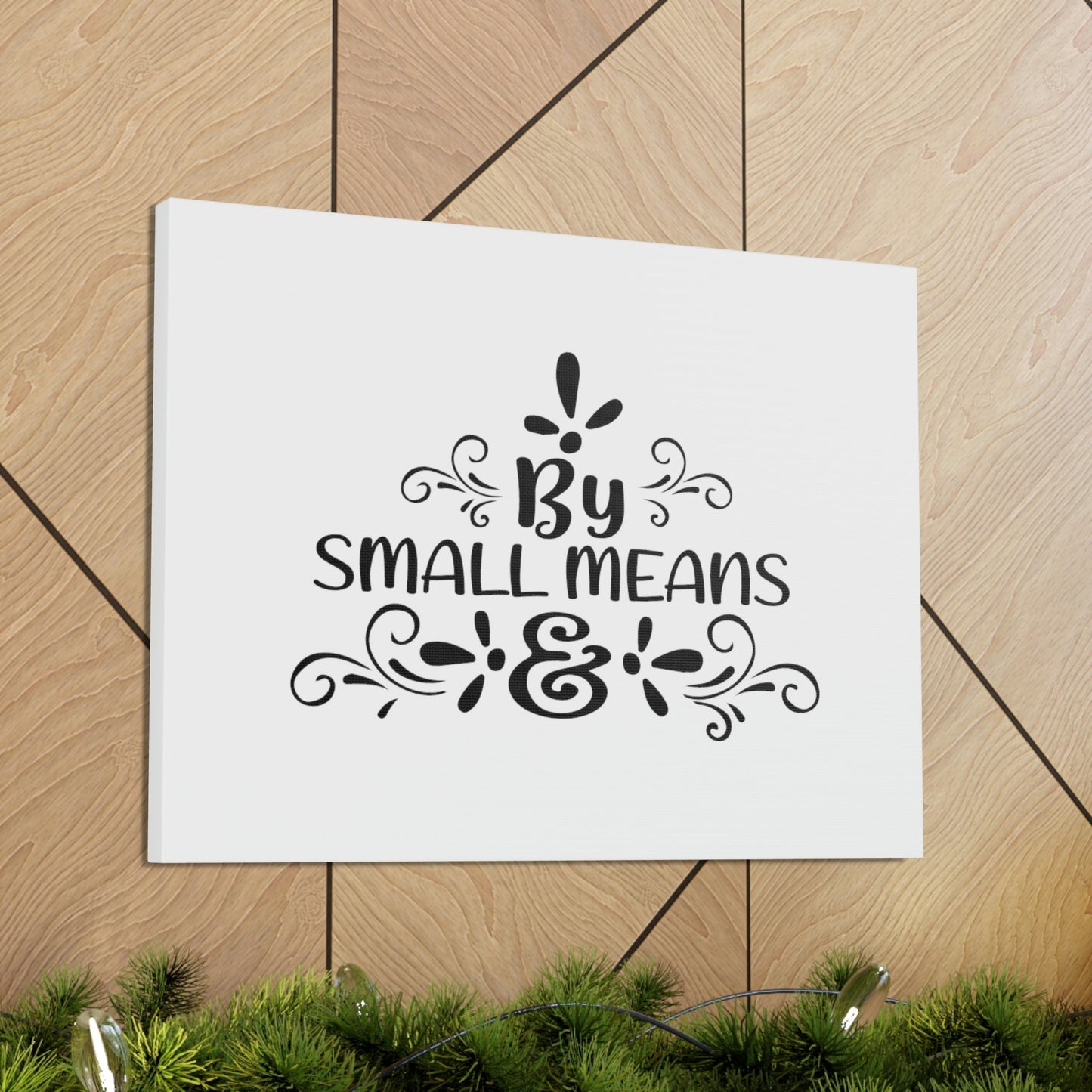 By Small Means Colossians 3:2 Christian Wall Art Bible Verse Print Ready to Hang Unframed-Express Your Love Gifts