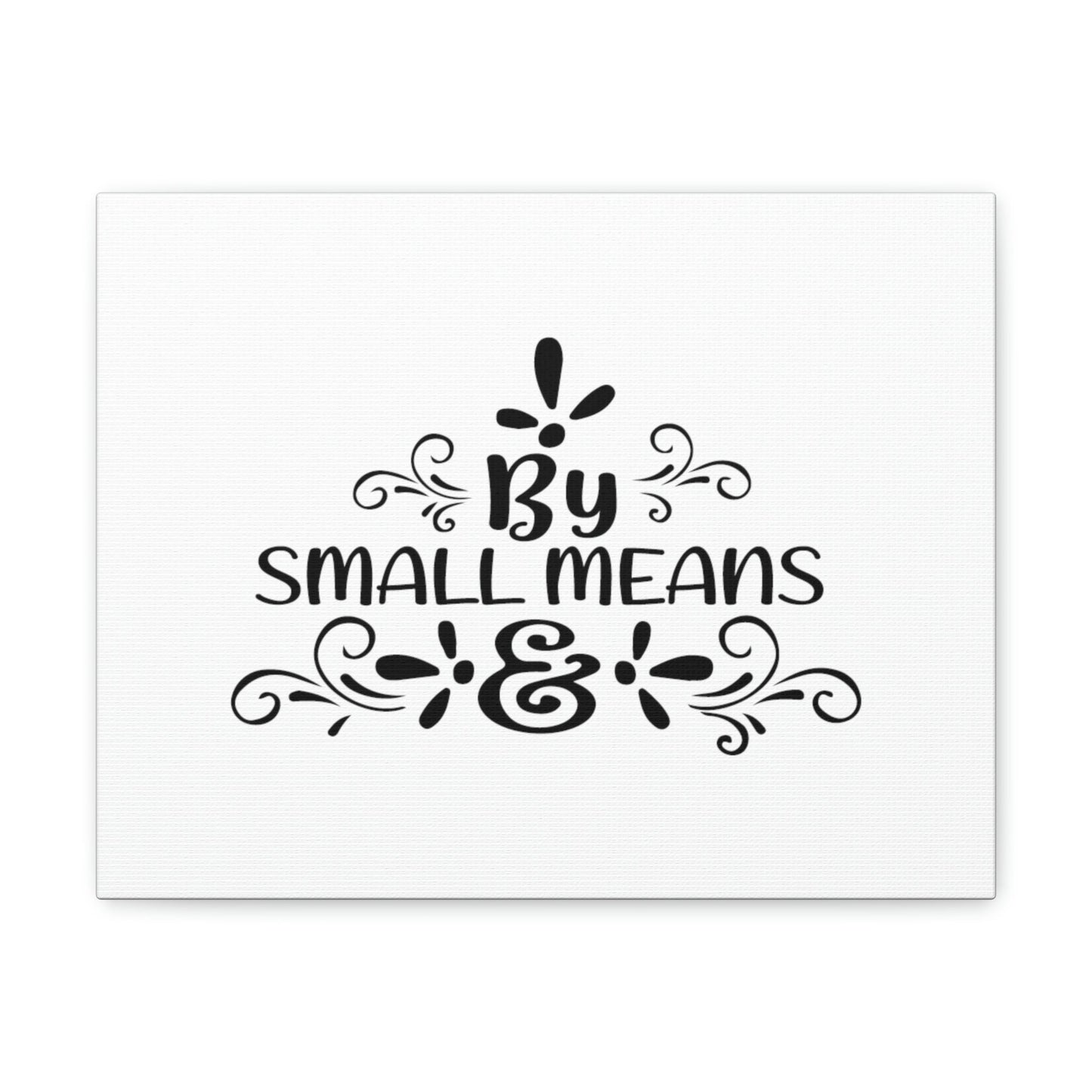 By Small Means Colossians 3:2 Christian Wall Art Bible Verse Print Ready to Hang Unframed-Express Your Love Gifts