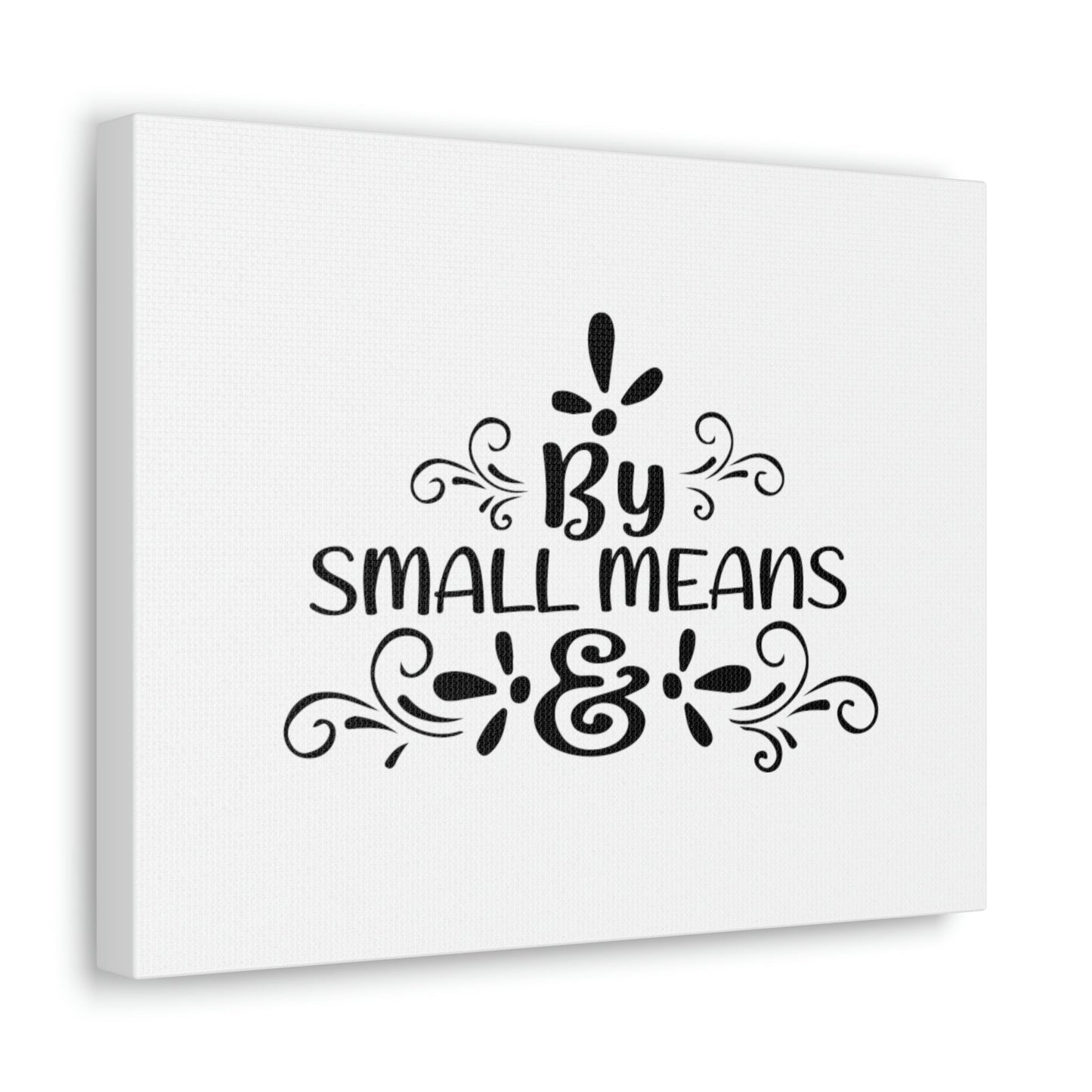 By Small Means Colossians 3:2 Christian Wall Art Bible Verse Print Ready to Hang Unframed-Express Your Love Gifts