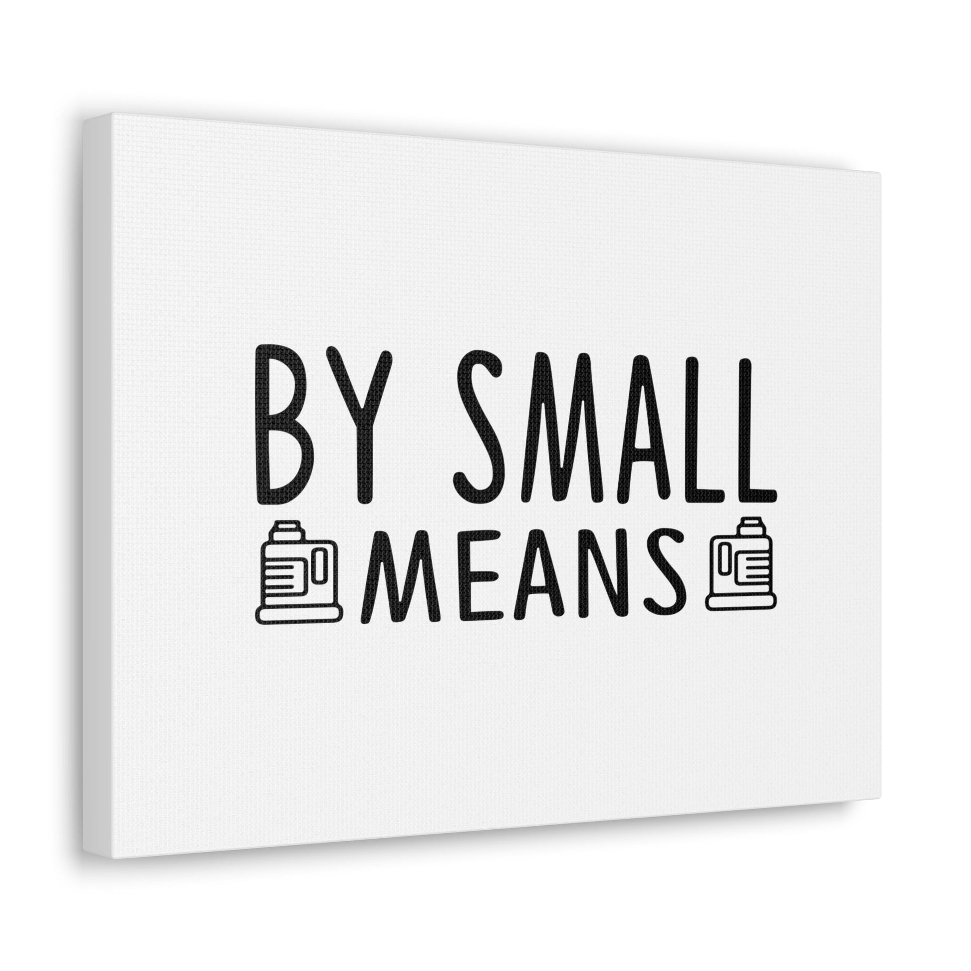 By Small Means Luke 16:10 Christian Wall Art Bible Verse Print Ready to Hang Unframed-Express Your Love Gifts