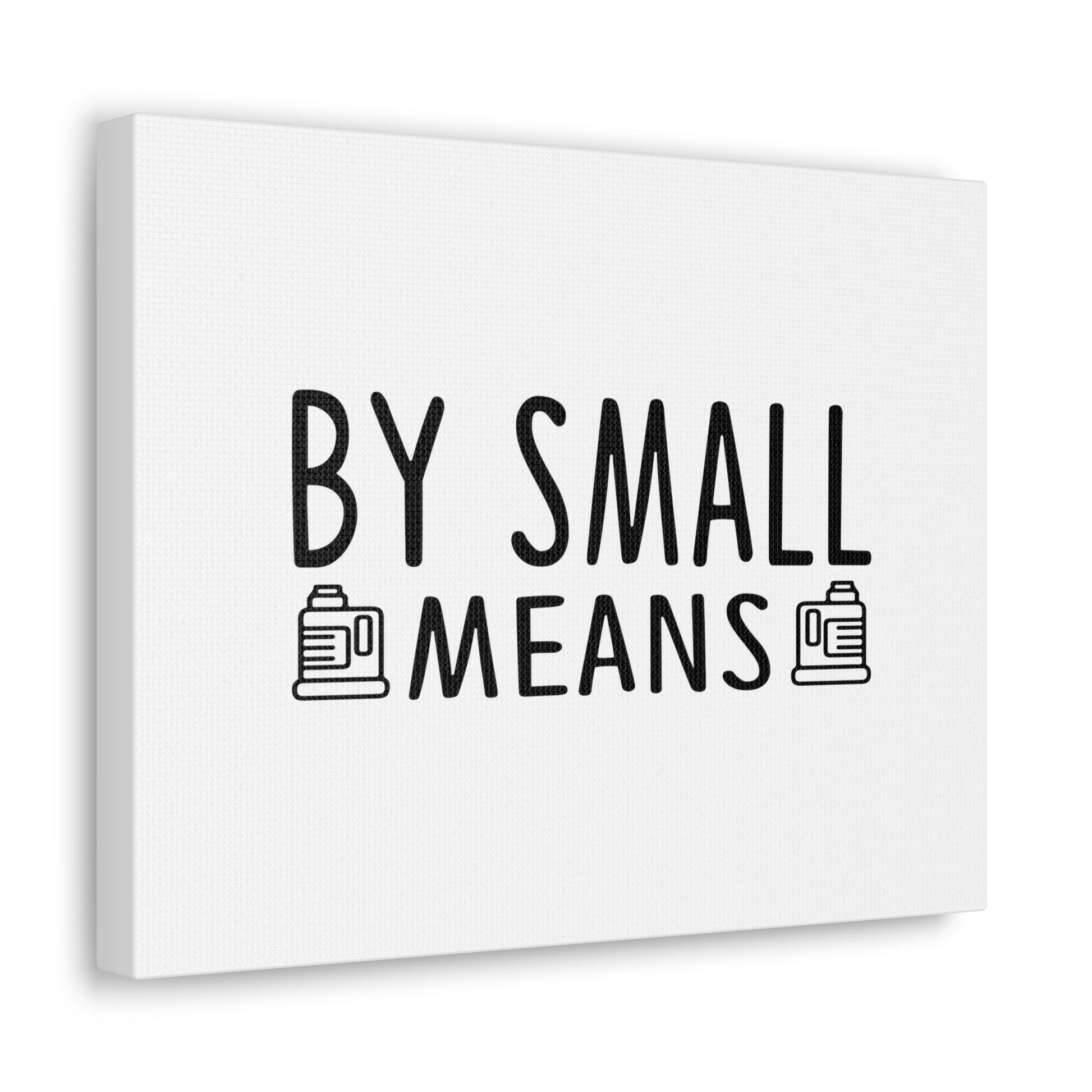 By Small Means Luke 16:10 Christian Wall Art Bible Verse Print Ready to Hang Unframed-Express Your Love Gifts