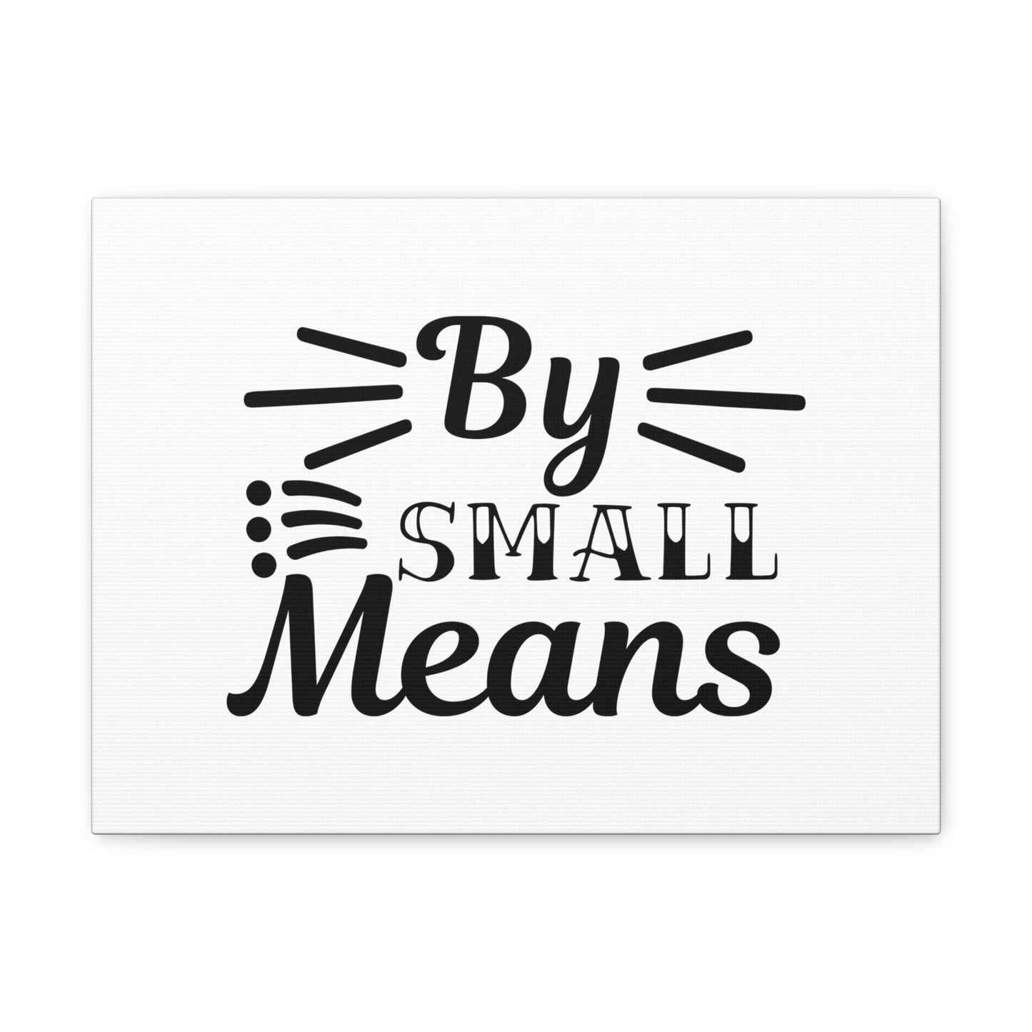 By Small Means Matthew 7:14 Christian Wall Art Bible Verse Print Ready to Hang Unframed-Express Your Love Gifts