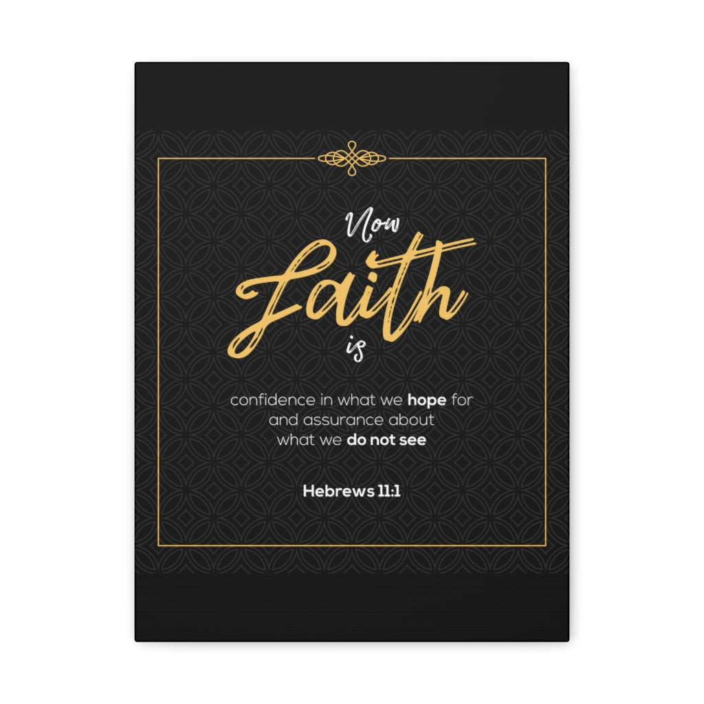 Faith Is Confidence Hebrews 11:1 Christian Wall Art Bible Verse Print Ready To Hang Unframed-Express Your Love Gifts