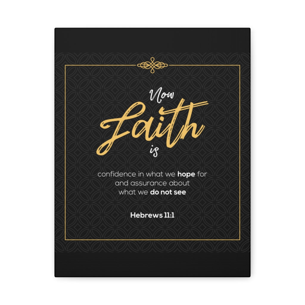Faith Is Confidence Hebrews 11:1 Christian Wall Art Bible Verse Print Ready To Hang Unframed-Express Your Love Gifts