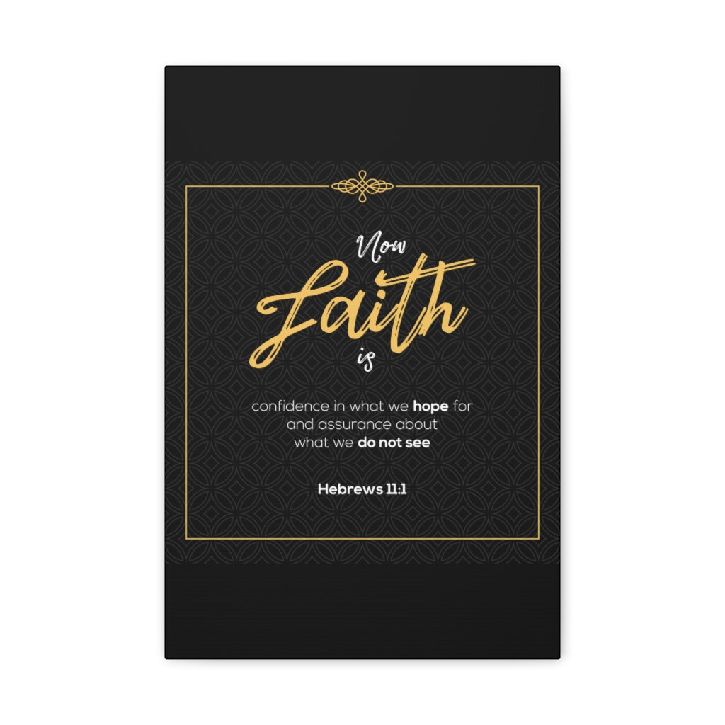 Faith Is Confidence Hebrews 11:1 Christian Wall Art Bible Verse Print Ready To Hang Unframed-Express Your Love Gifts