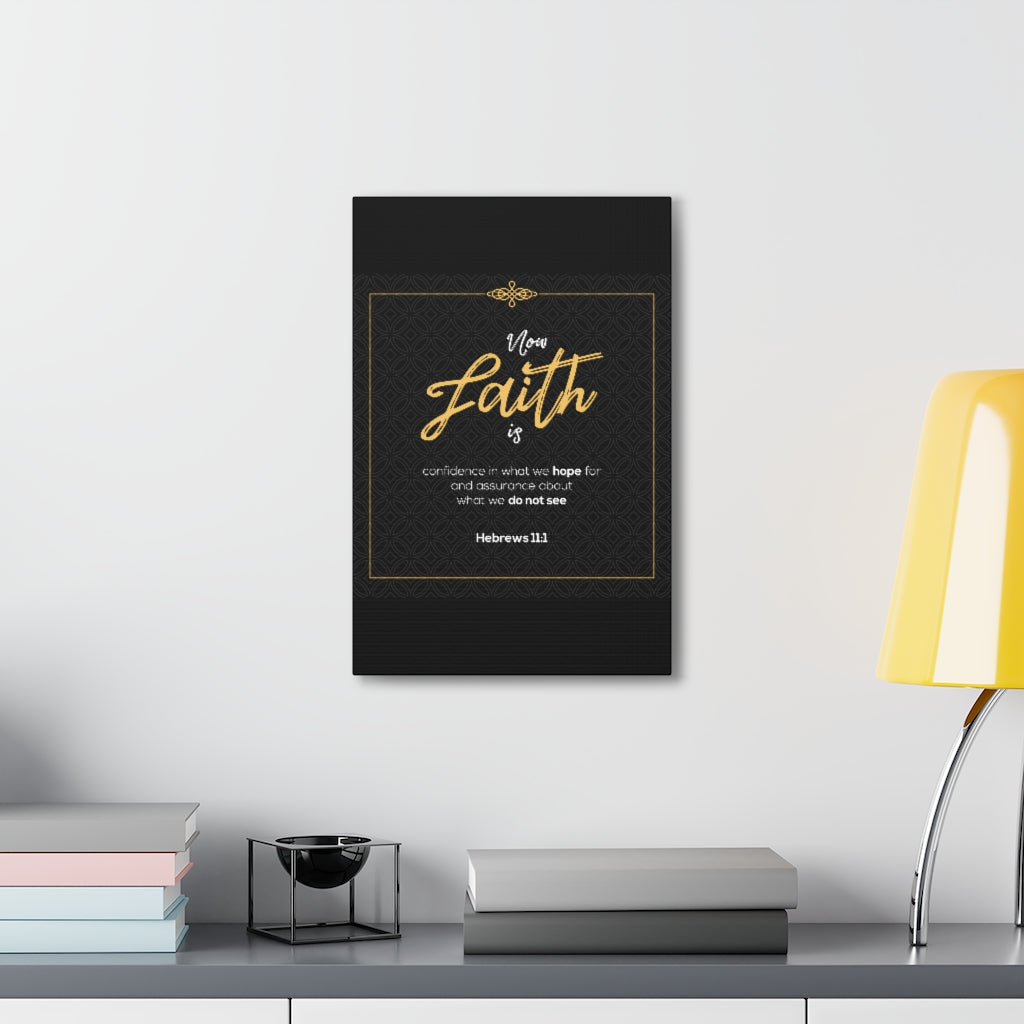 Faith Is Confidence Hebrews 11:1 Christian Wall Art Bible Verse Print Ready To Hang Unframed-Express Your Love Gifts