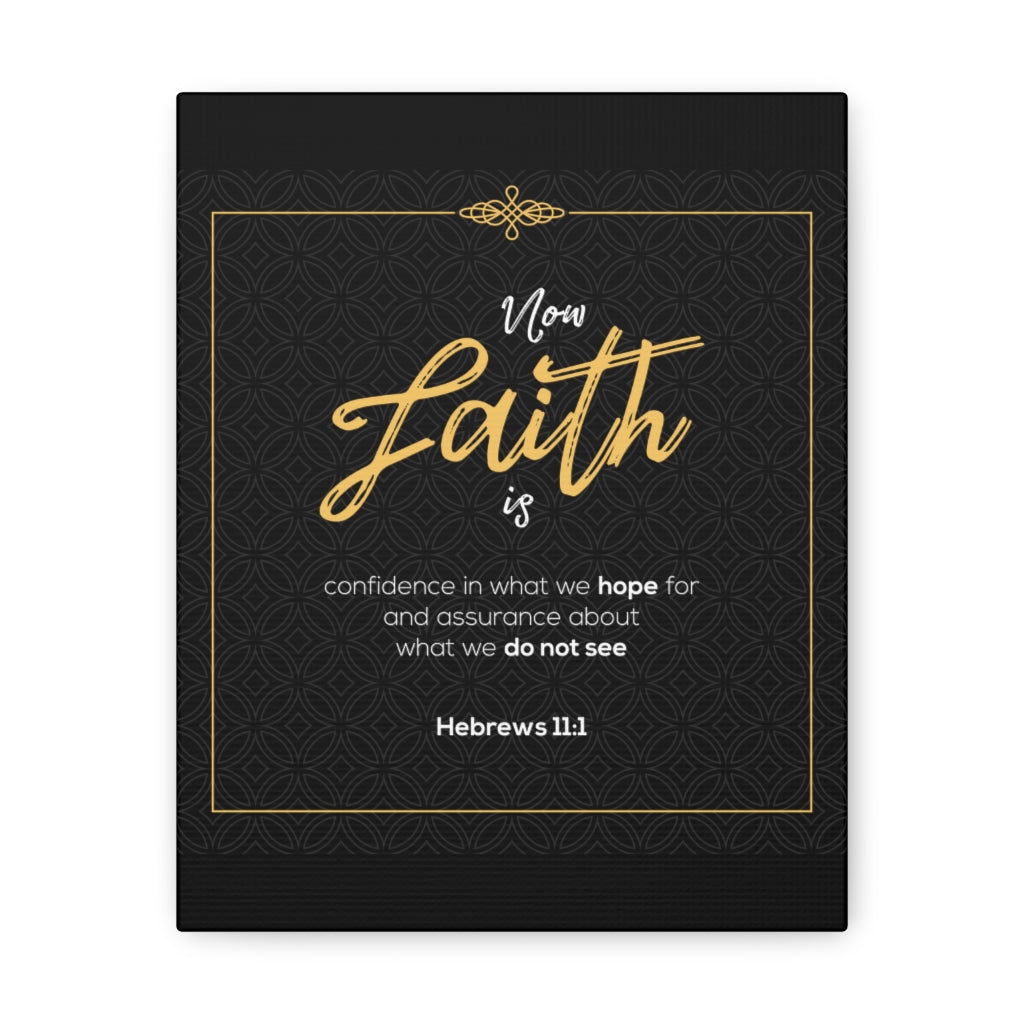 Faith Is Confidence Hebrews 11:1 Christian Wall Art Bible Verse Print Ready To Hang Unframed-Express Your Love Gifts