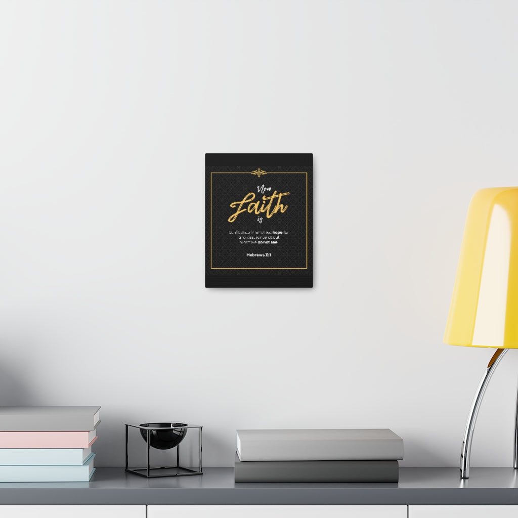 Faith Is Confidence Hebrews 11:1 Christian Wall Art Bible Verse Print Ready To Hang Unframed-Express Your Love Gifts