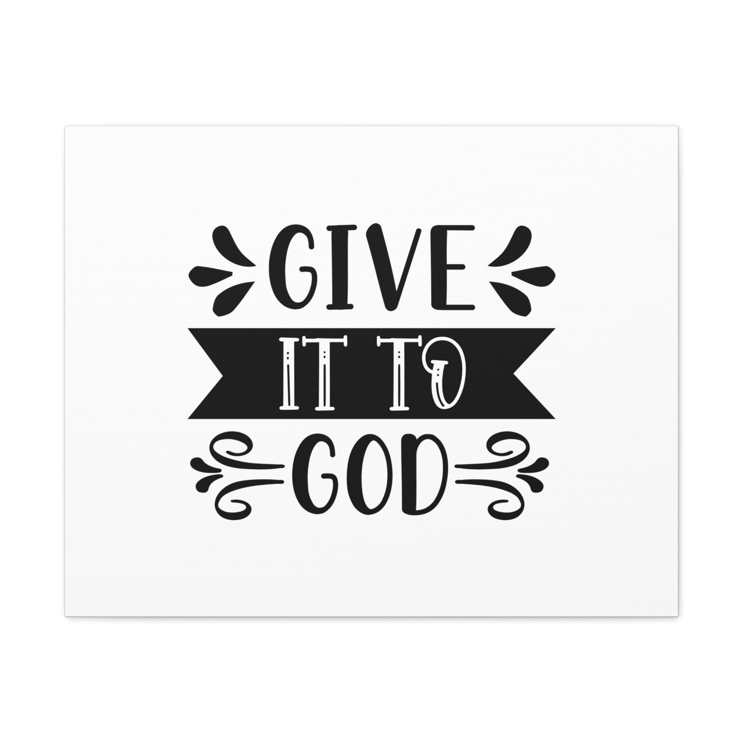 Give It To God Acts 20:35 Christian Wall Art Bible Verse Print Ready to Hang Unframed-Express Your Love Gifts