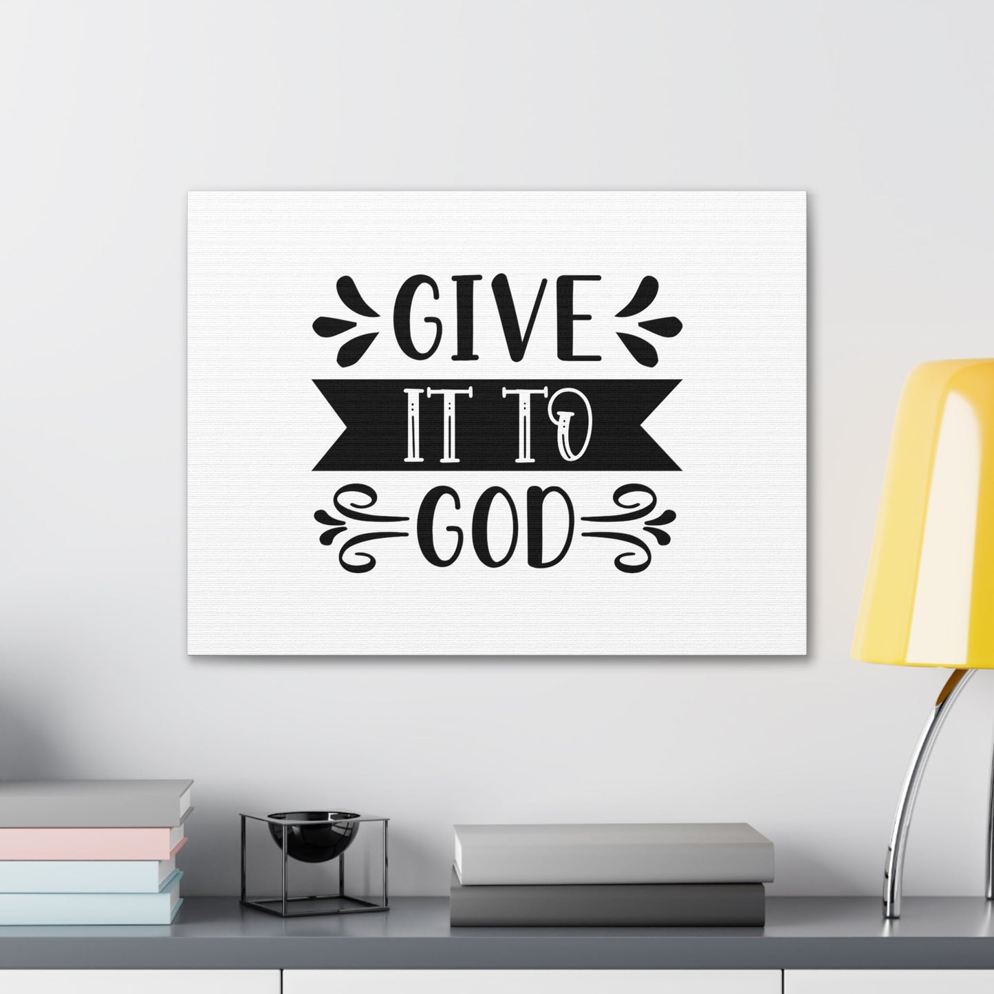 Give It To God Acts 20:35 Christian Wall Art Bible Verse Print Ready to Hang Unframed-Express Your Love Gifts