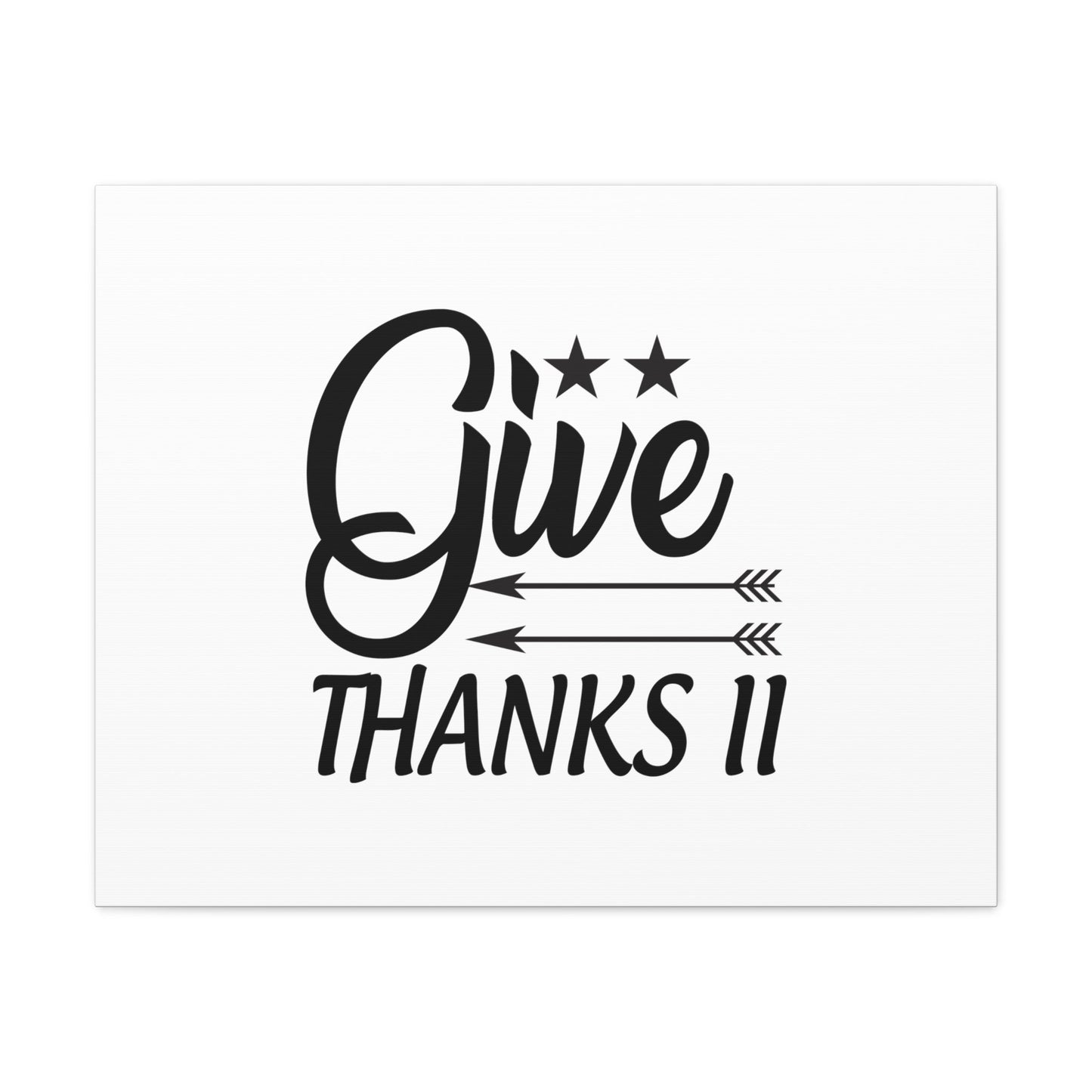 Give Thanks 1 Thessalonians 5:16 Christian Wall Art Bible Verse Print Ready to Hang Unframed-Express Your Love Gifts