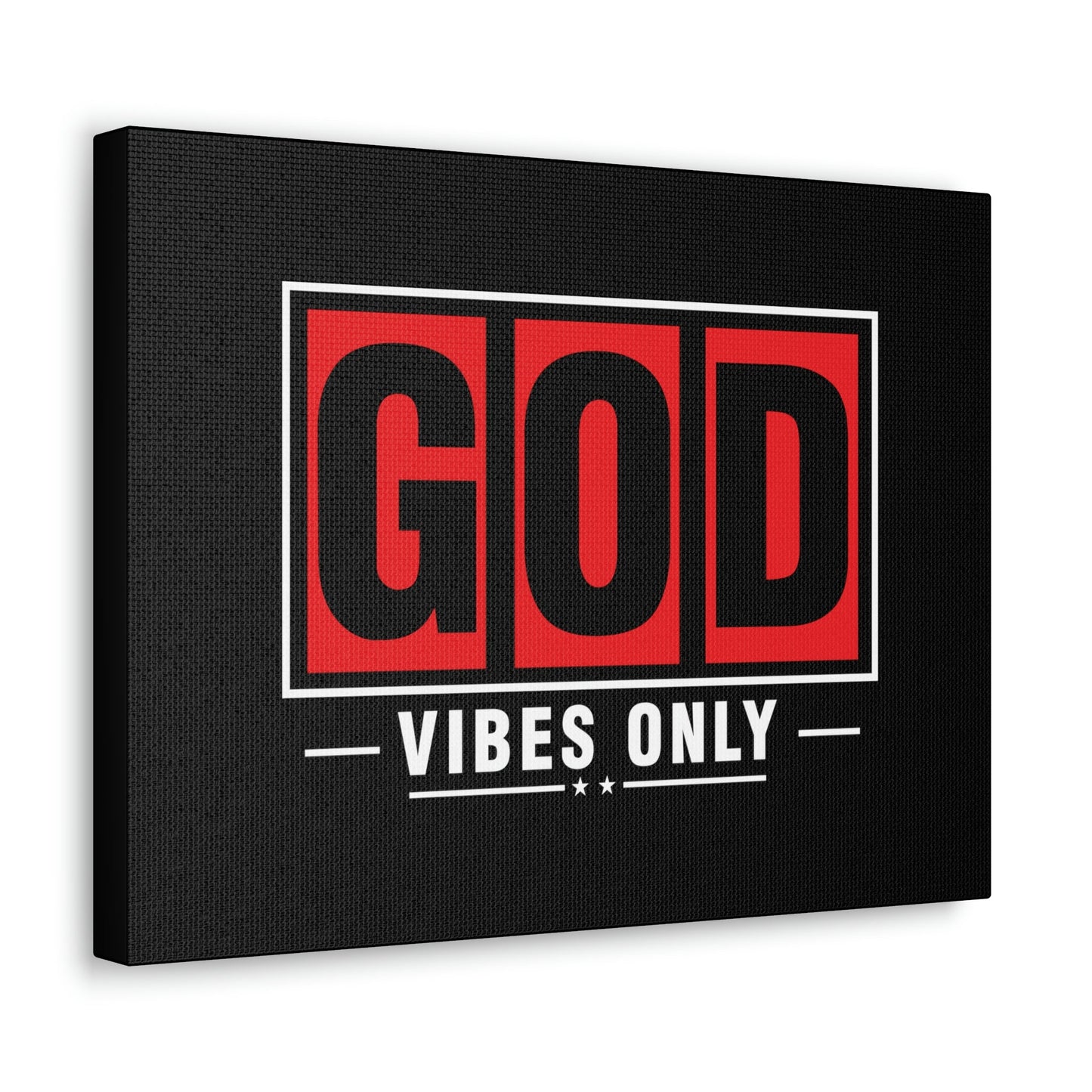 God Vibes Only Romans 15:13 Red Christian Wall Art Bible Verse Print Ready to Hang Unframed-Express Your Love Gifts