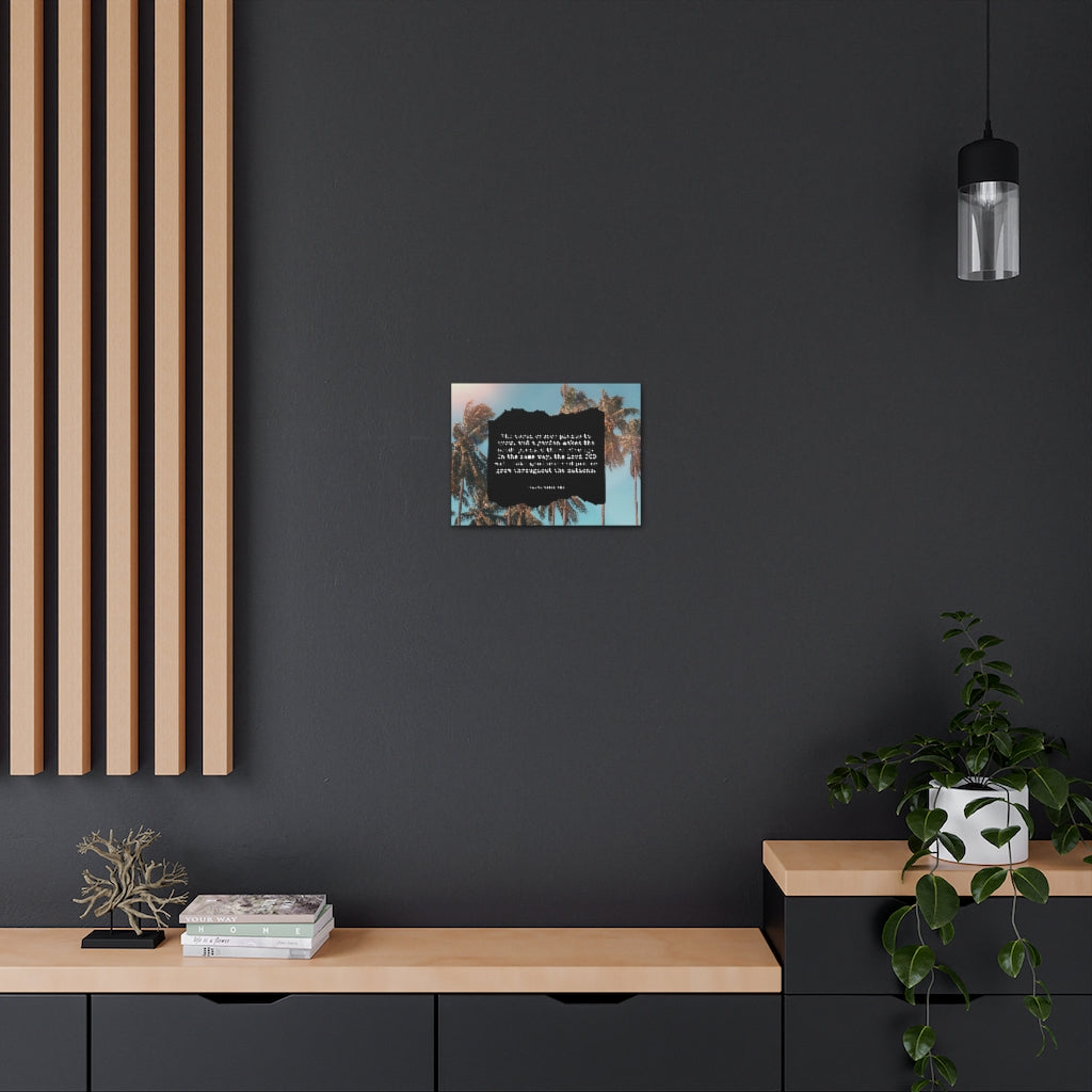 Scripture Walls Goodness And Praise Psalms 61:11 Bible Verse Canvas Christian Wall Art Ready to Hang Unframed-Express Your Love Gifts