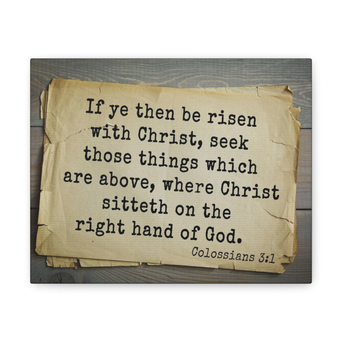 Scripture Walls Hand Of God Colossians 3:1Bible Verse Canvas Christian Wall Art Bible Verse Print Ready To Hang Unframed-Express Your Love Gifts