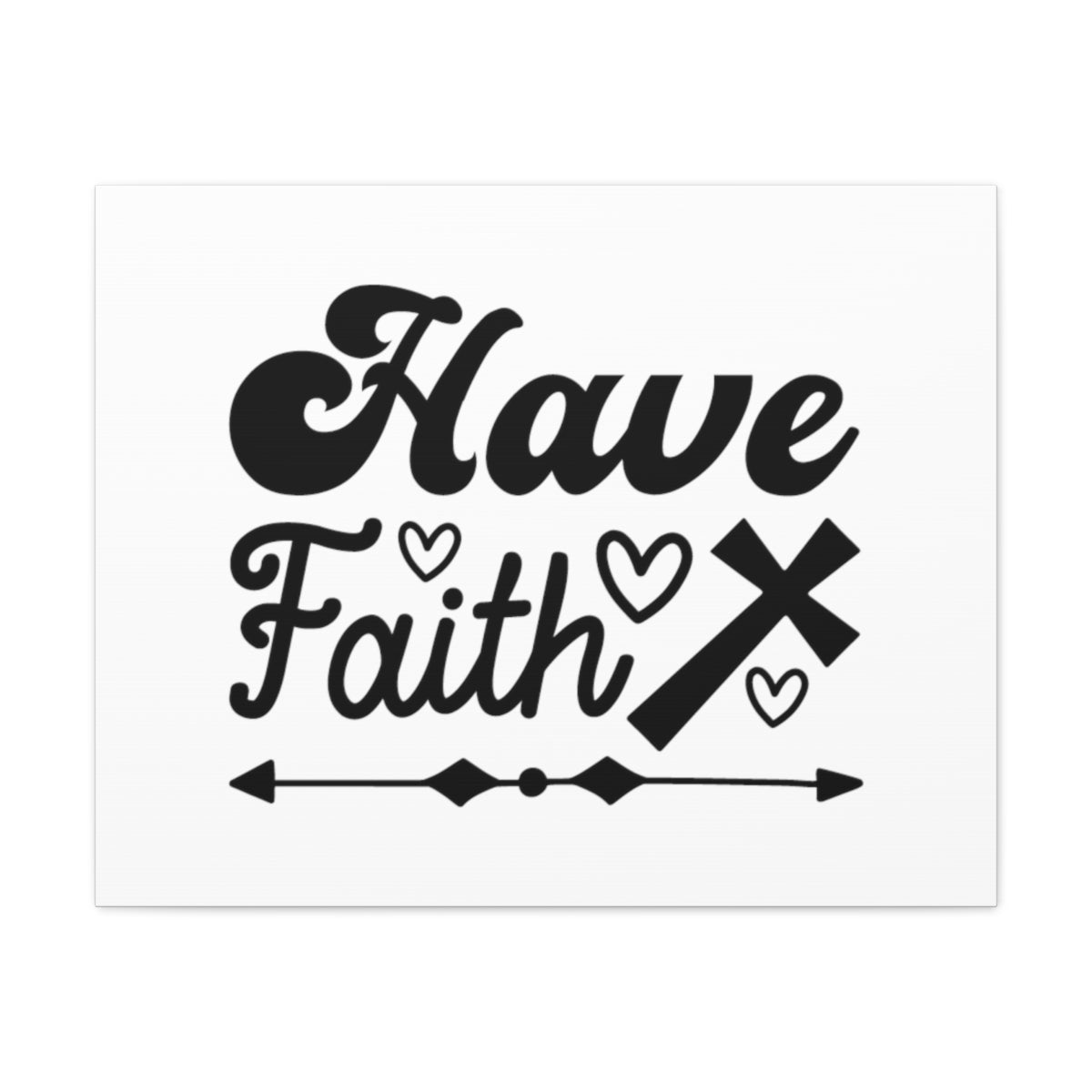 Have Faith Matthew 21:22 Christian Wall Art Bible Verse Print Ready to Hang Unframed-Express Your Love Gifts