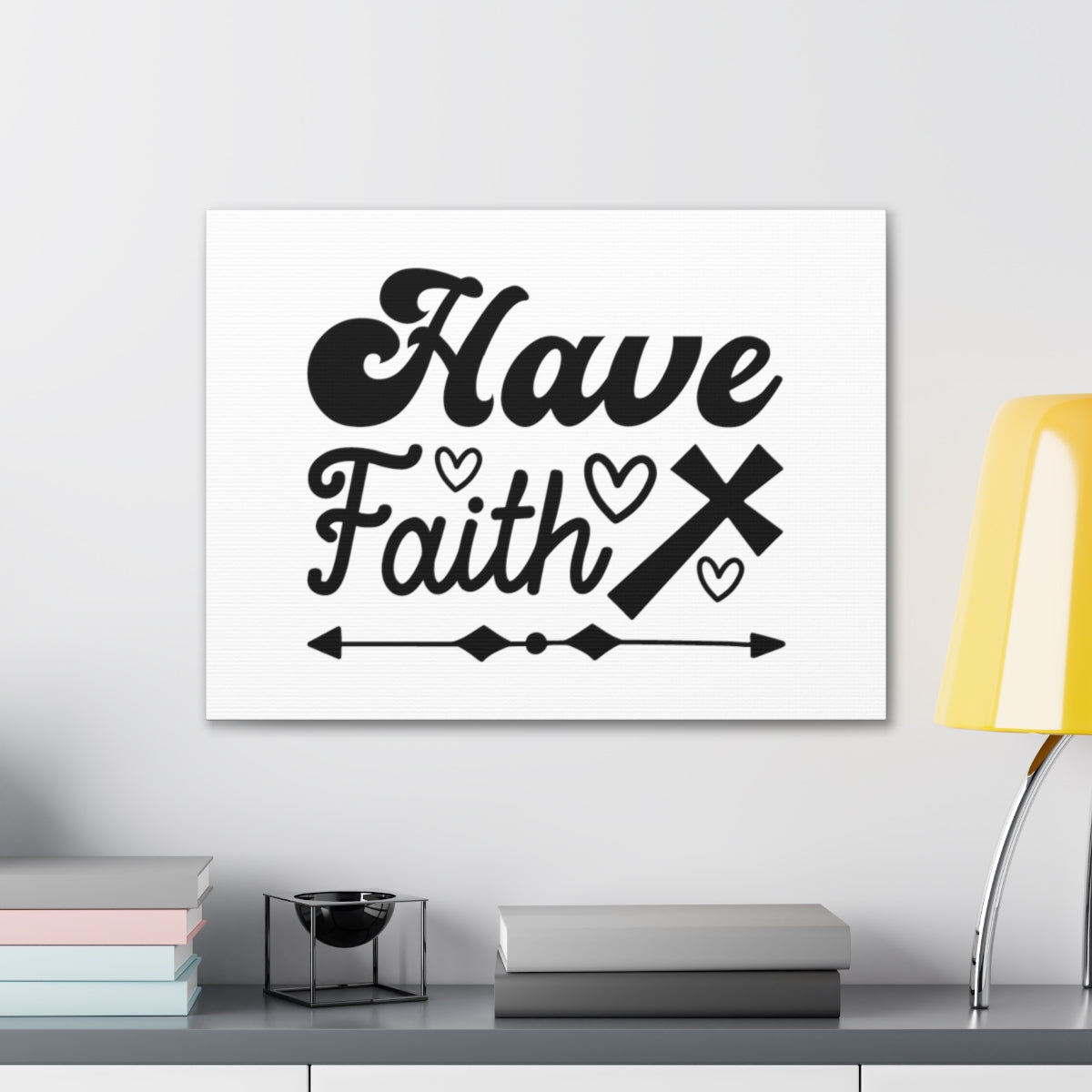 Have Faith Matthew 21:22 Christian Wall Art Bible Verse Print Ready to Hang Unframed-Express Your Love Gifts