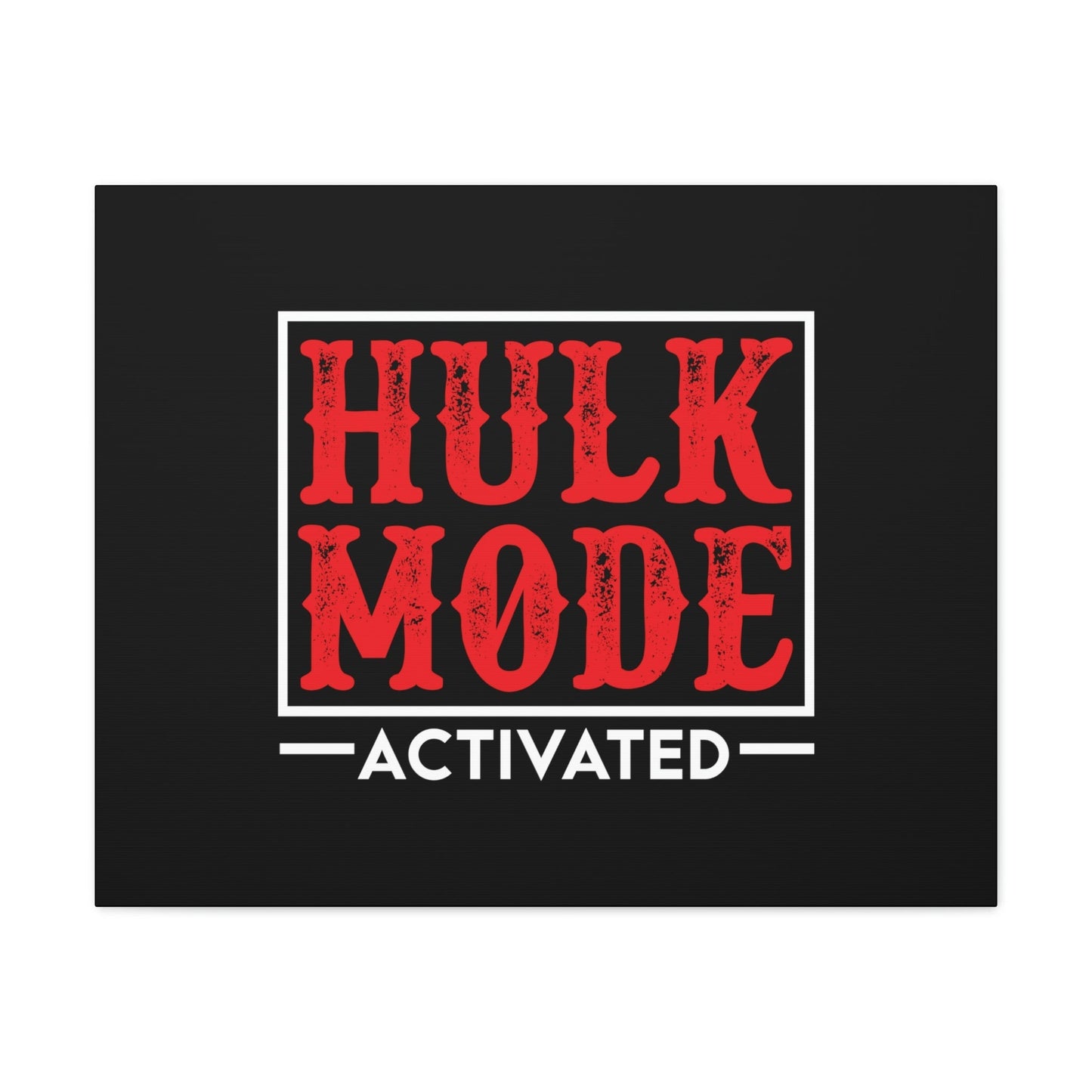 Hulk Mode Activated Luke 1:37 Christian Wall Art Bible Verse Print Ready to Hang Unframed-Express Your Love Gifts