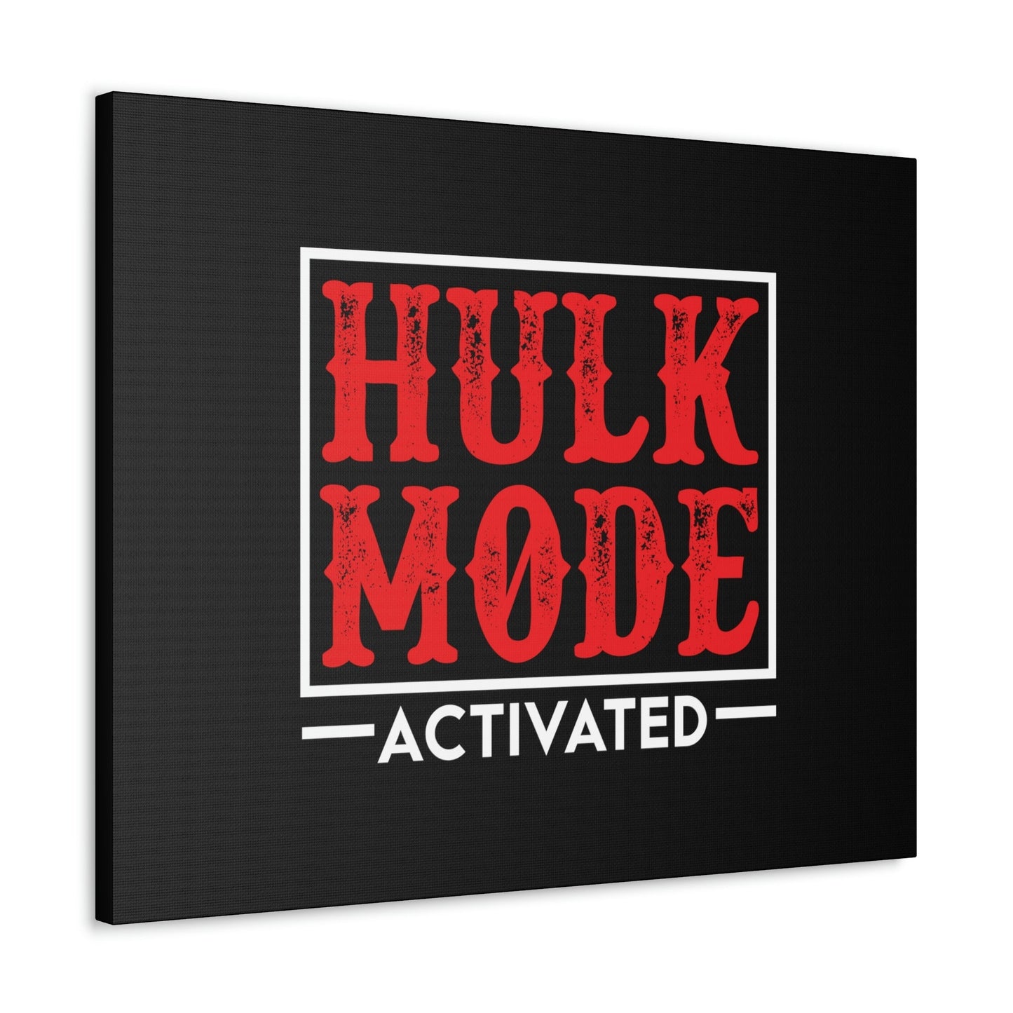 Hulk Mode Activated Luke 1:37 Christian Wall Art Bible Verse Print Ready to Hang Unframed-Express Your Love Gifts