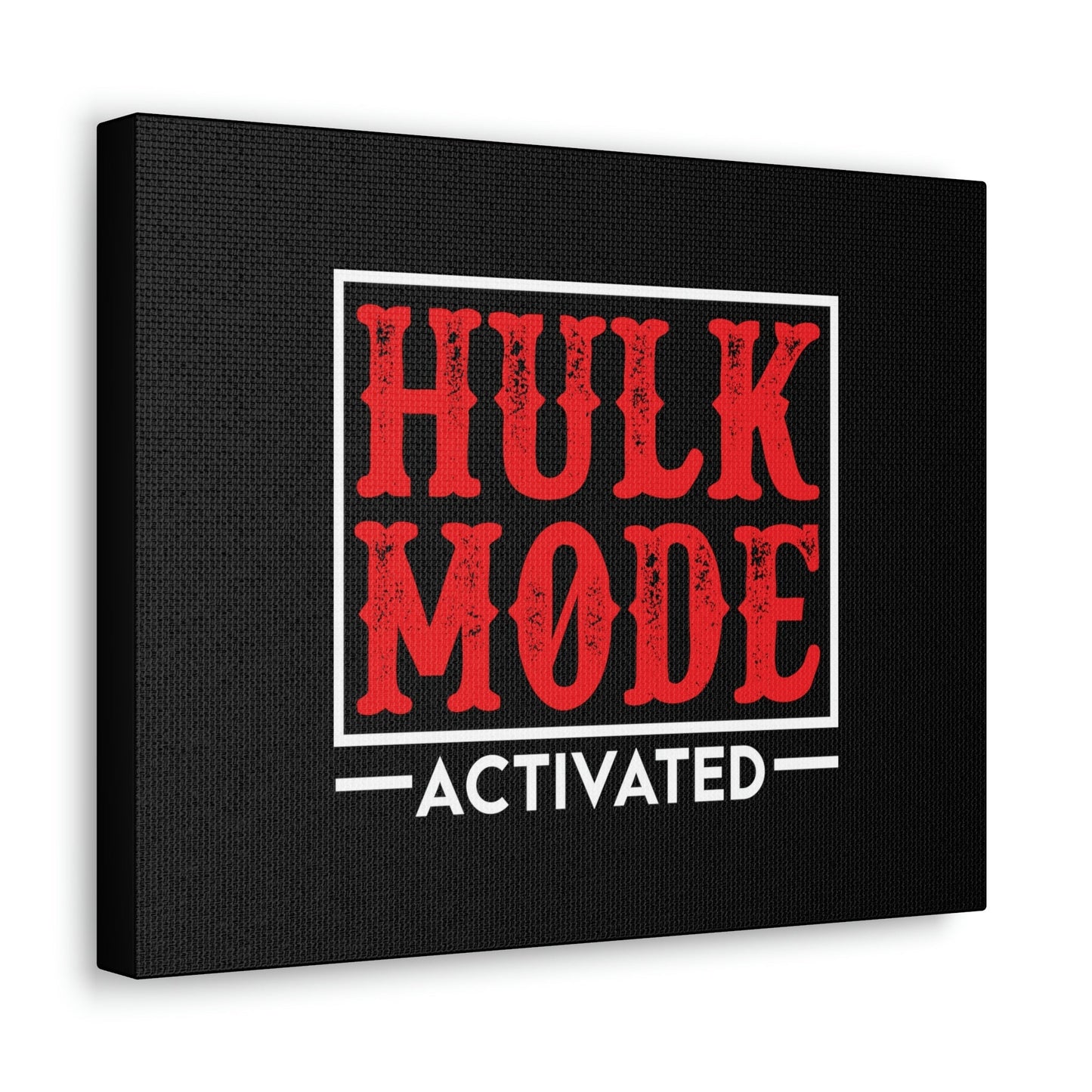 Hulk Mode Activated Luke 1:37 Christian Wall Art Bible Verse Print Ready to Hang Unframed-Express Your Love Gifts