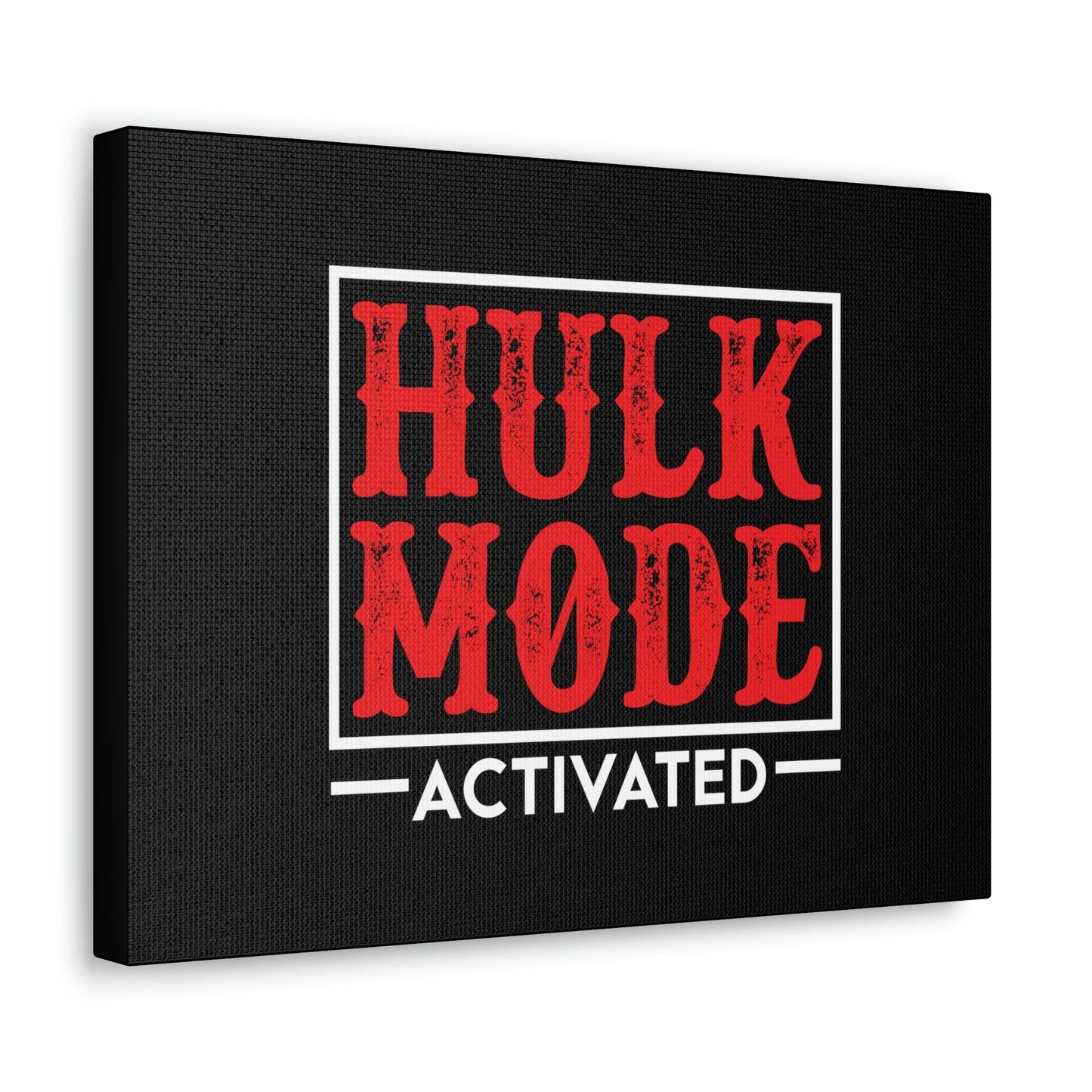 Hulk Mode Activated Luke 1:37 Christian Wall Art Bible Verse Print Ready to Hang Unframed-Express Your Love Gifts