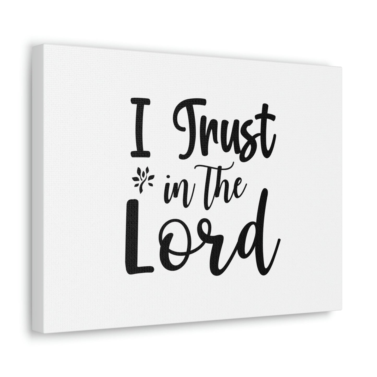 I Trust In The Lord Proverbs 3:5 Christian Wall Art Bible Verse Print Ready to Hang Unframed-Express Your Love Gifts