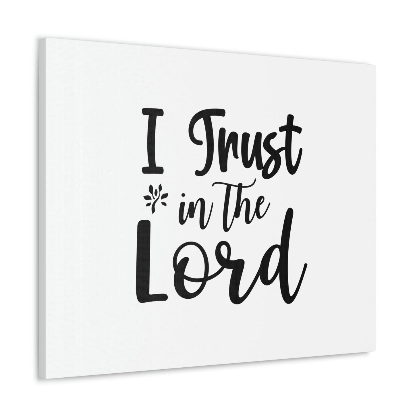 I Trust In The Lord Proverbs 3:5 Christian Wall Art Bible Verse Print Ready to Hang Unframed-Express Your Love Gifts