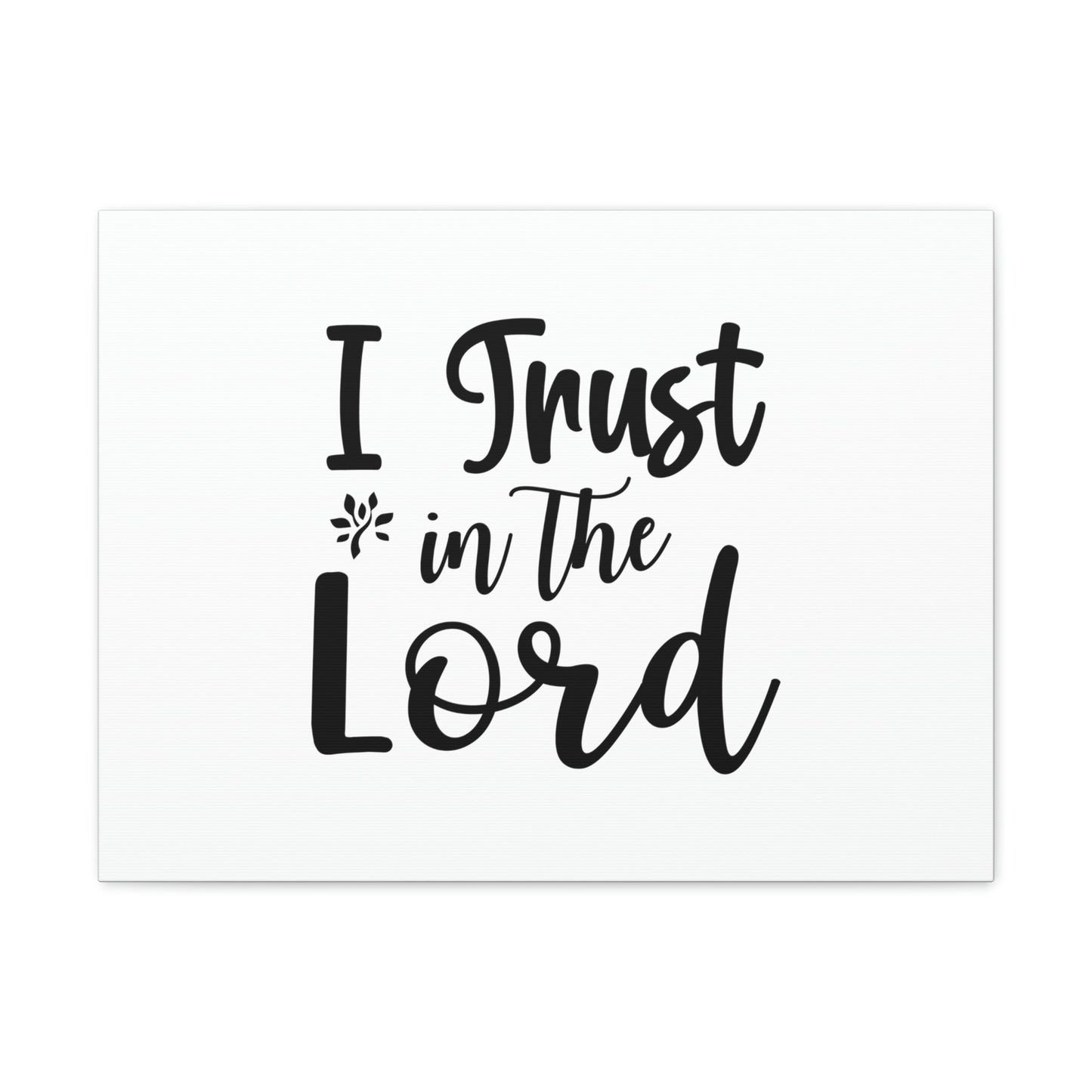 I Trust In The Lord Proverbs 3:5 Christian Wall Art Bible Verse Print Ready to Hang Unframed-Express Your Love Gifts