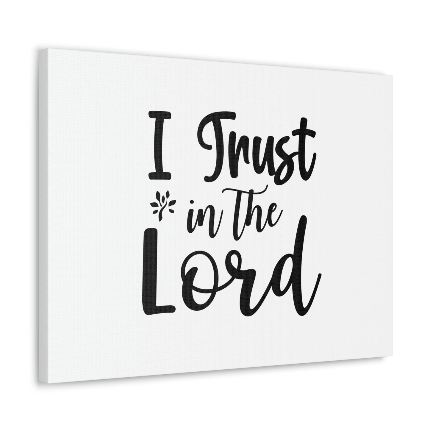 I Trust In The Lord Proverbs 3:5 Christian Wall Art Bible Verse Print Ready to Hang Unframed-Express Your Love Gifts