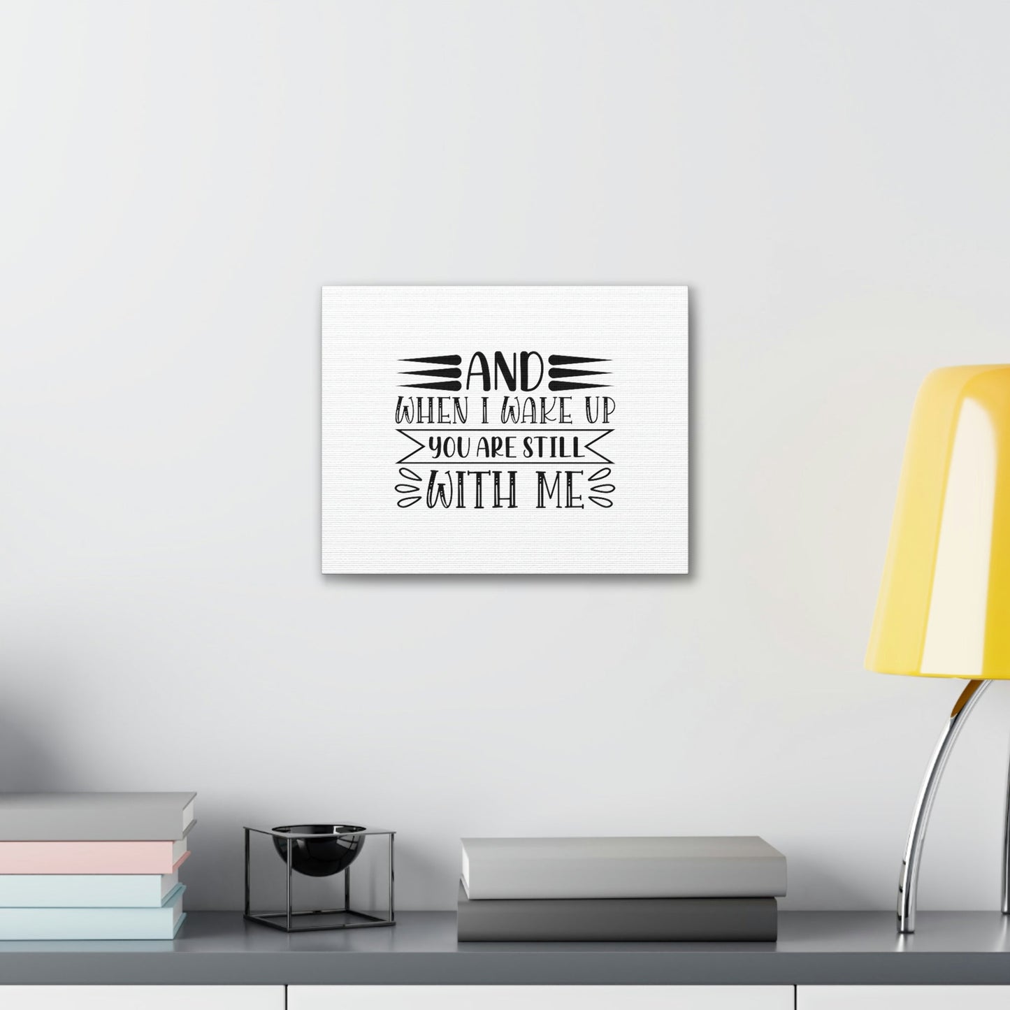 I Wake Up You Are Still With Me Psalm 139:18 Christian Wall Art Bible Verse Print Ready to Hang Unframed-Express Your Love Gifts
