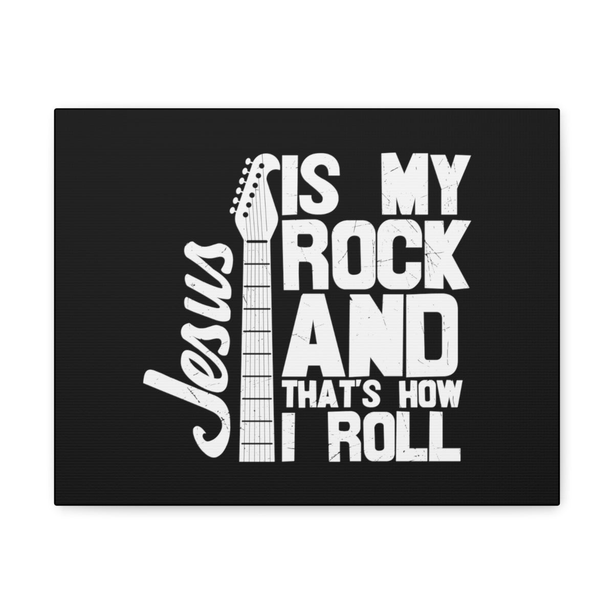 Jesus Is My Rock 1 John 4:15 Christian Wall Art Bible Verse Print Ready to Hang Unframed-Express Your Love Gifts