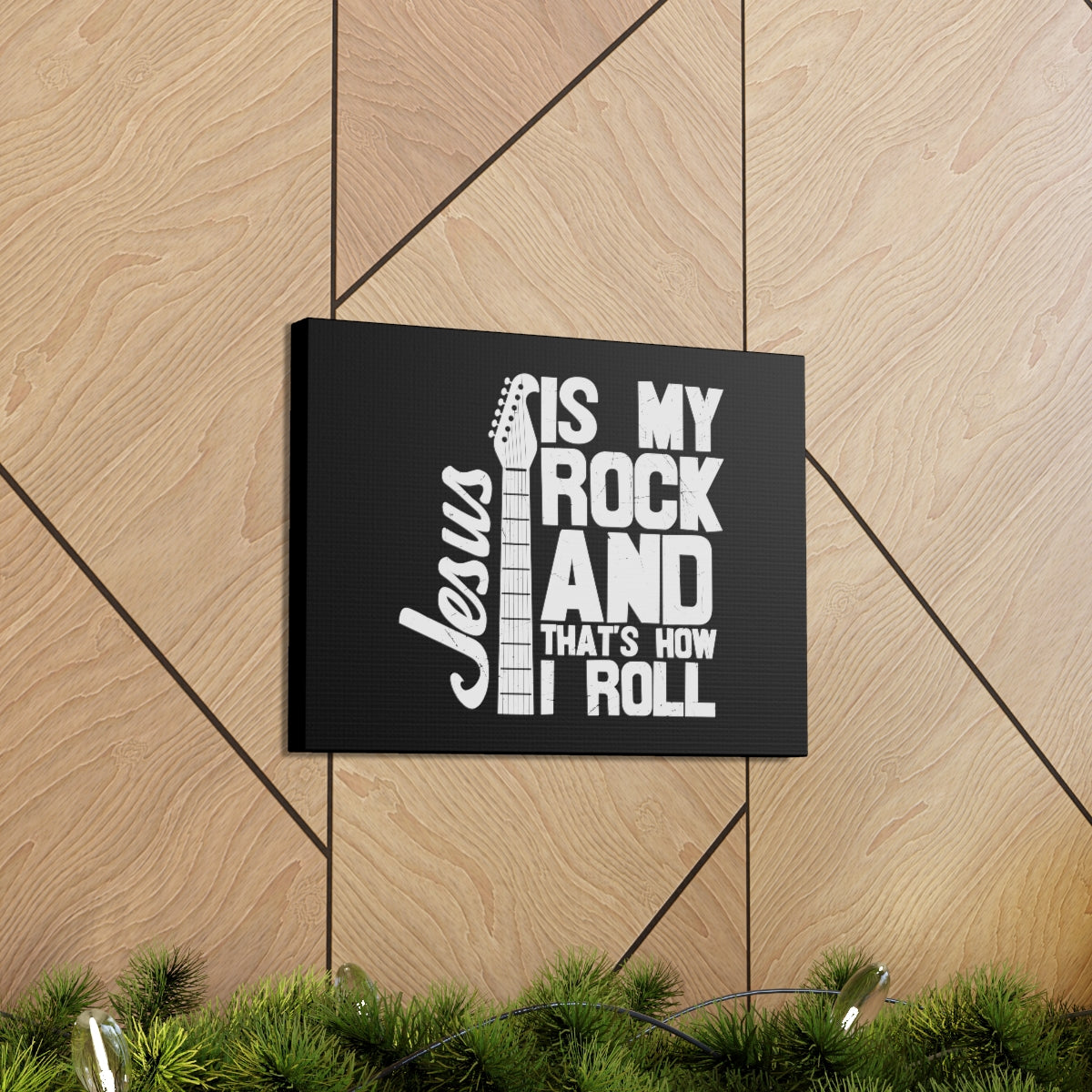 Jesus Is My Rock 1 John 4:15 Christian Wall Art Bible Verse Print Ready to Hang Unframed-Express Your Love Gifts