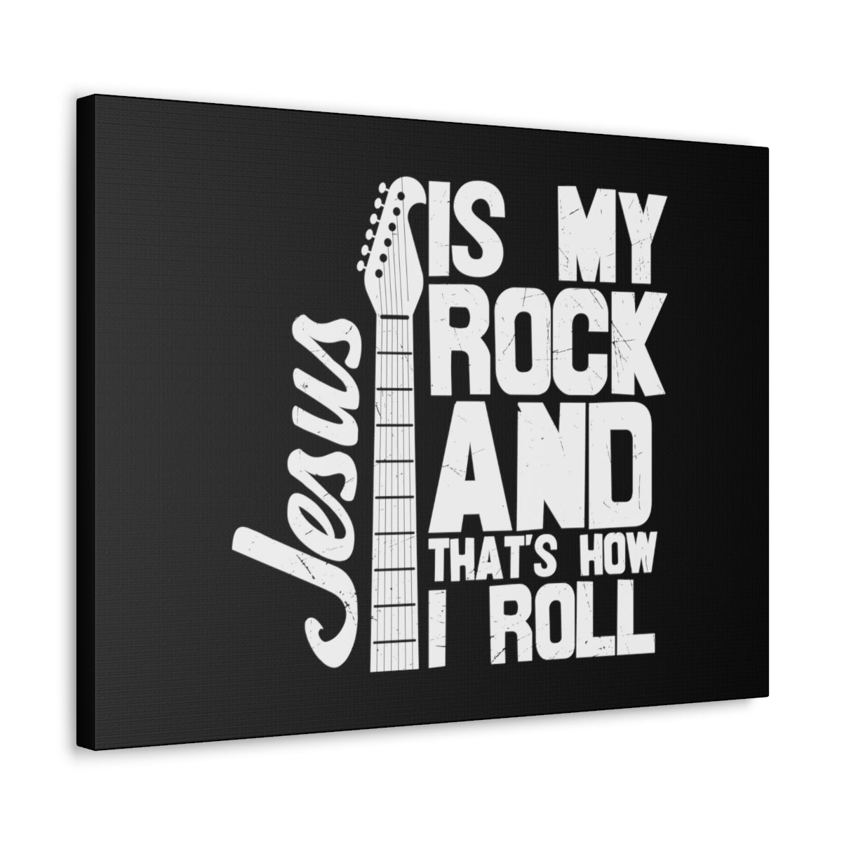 Jesus Is My Rock 1 John 4:15 Christian Wall Art Bible Verse Print Ready to Hang Unframed-Express Your Love Gifts