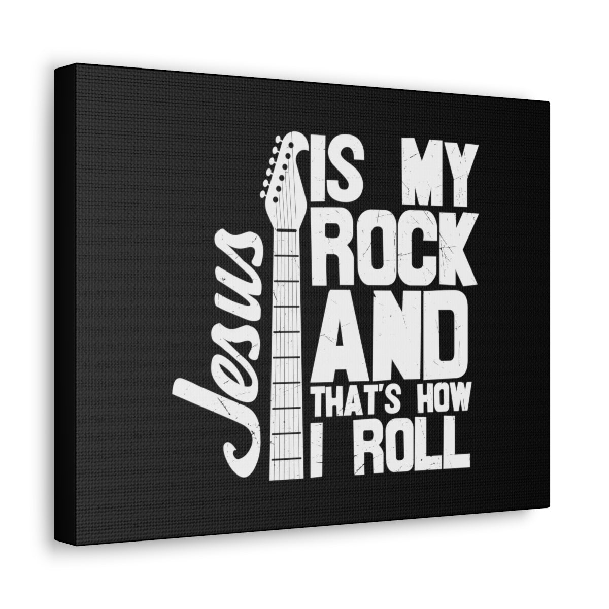 Jesus Is My Rock 1 John 4:15 Christian Wall Art Bible Verse Print Ready to Hang Unframed-Express Your Love Gifts