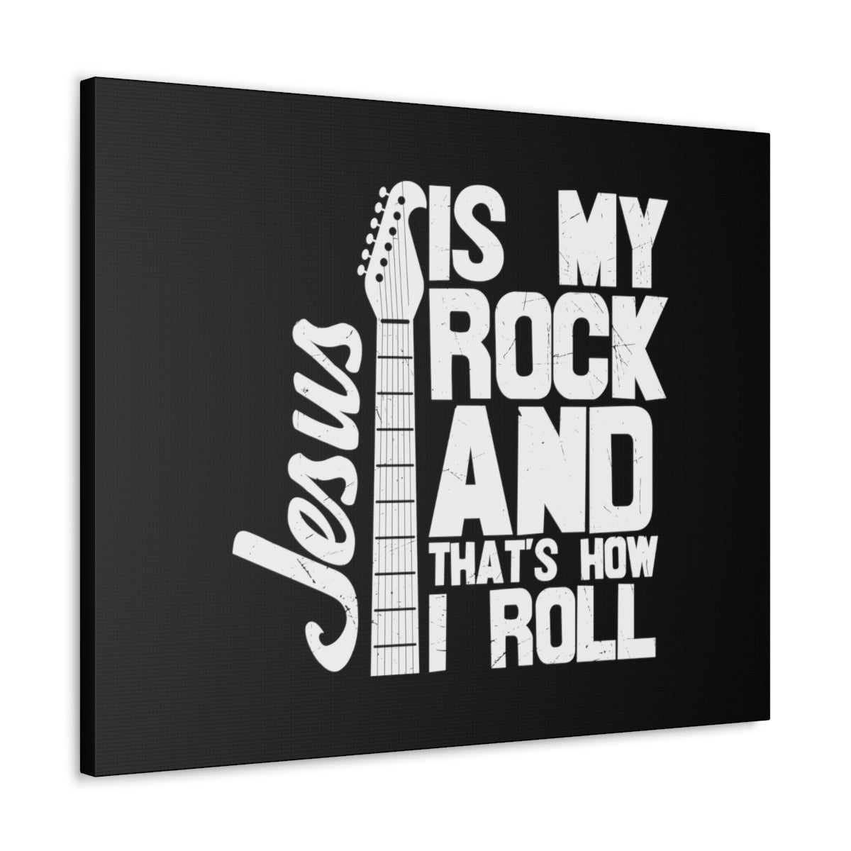 Jesus Is My Rock 1 John 4:15 Christian Wall Art Bible Verse Print Ready to Hang Unframed-Express Your Love Gifts