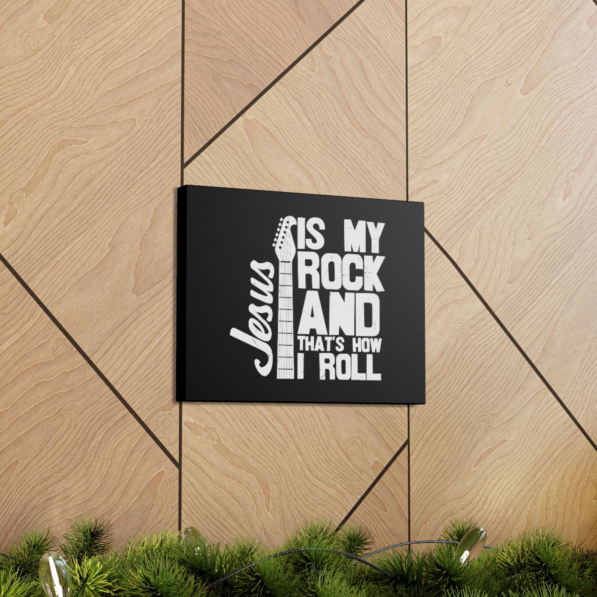 Jesus Is My Rock 1 John 4:15 Christian Wall Art Bible Verse Print Ready to Hang Unframed-Express Your Love Gifts