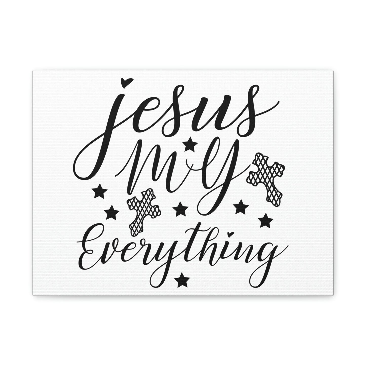 Scripture Walls Jesus My Everything 2 Corinthians 9:8 Christian Wall Art Print Ready to Hang Unframed-Express Your Love Gifts