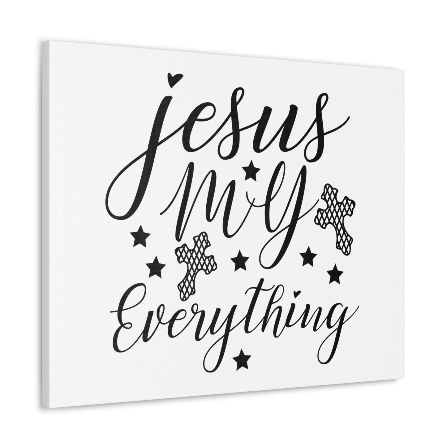 Scripture Walls Jesus My Everything 2 Corinthians 9:8 Christian Wall Art Print Ready to Hang Unframed-Express Your Love Gifts